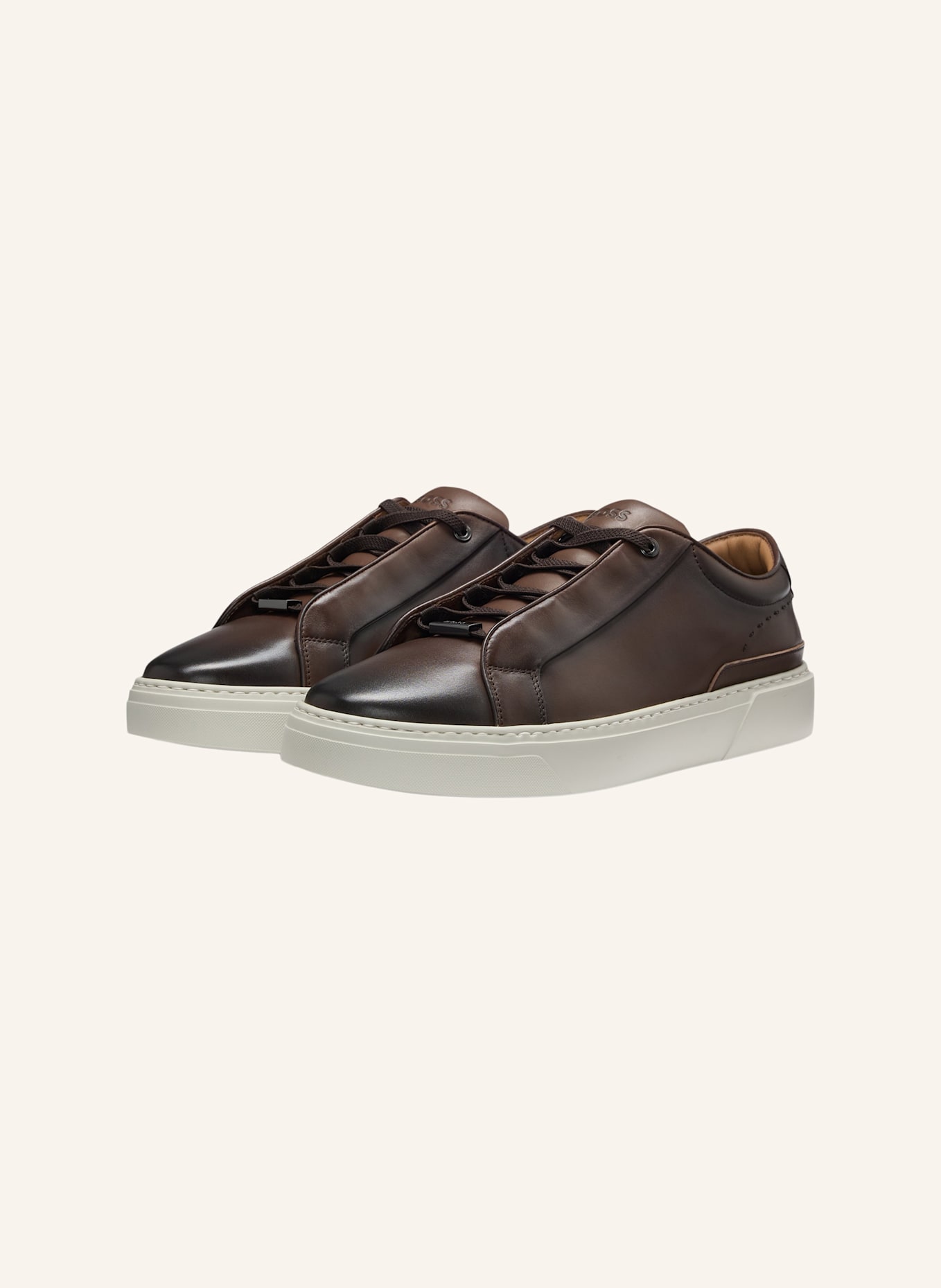 BOSS Sneaker GARY_TENN_BUAMF: DUNKELBRAUN