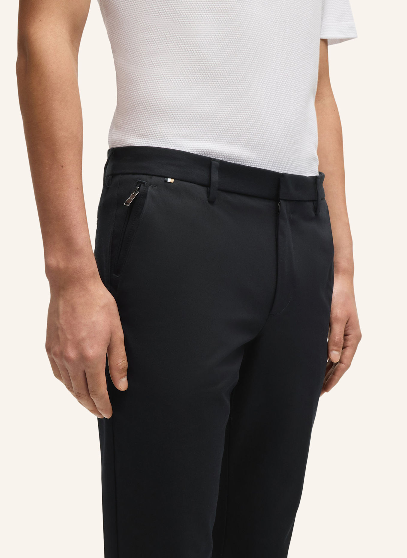 BOSS Casual Hose KAITO1_T Slim Fit: SCHWARZ