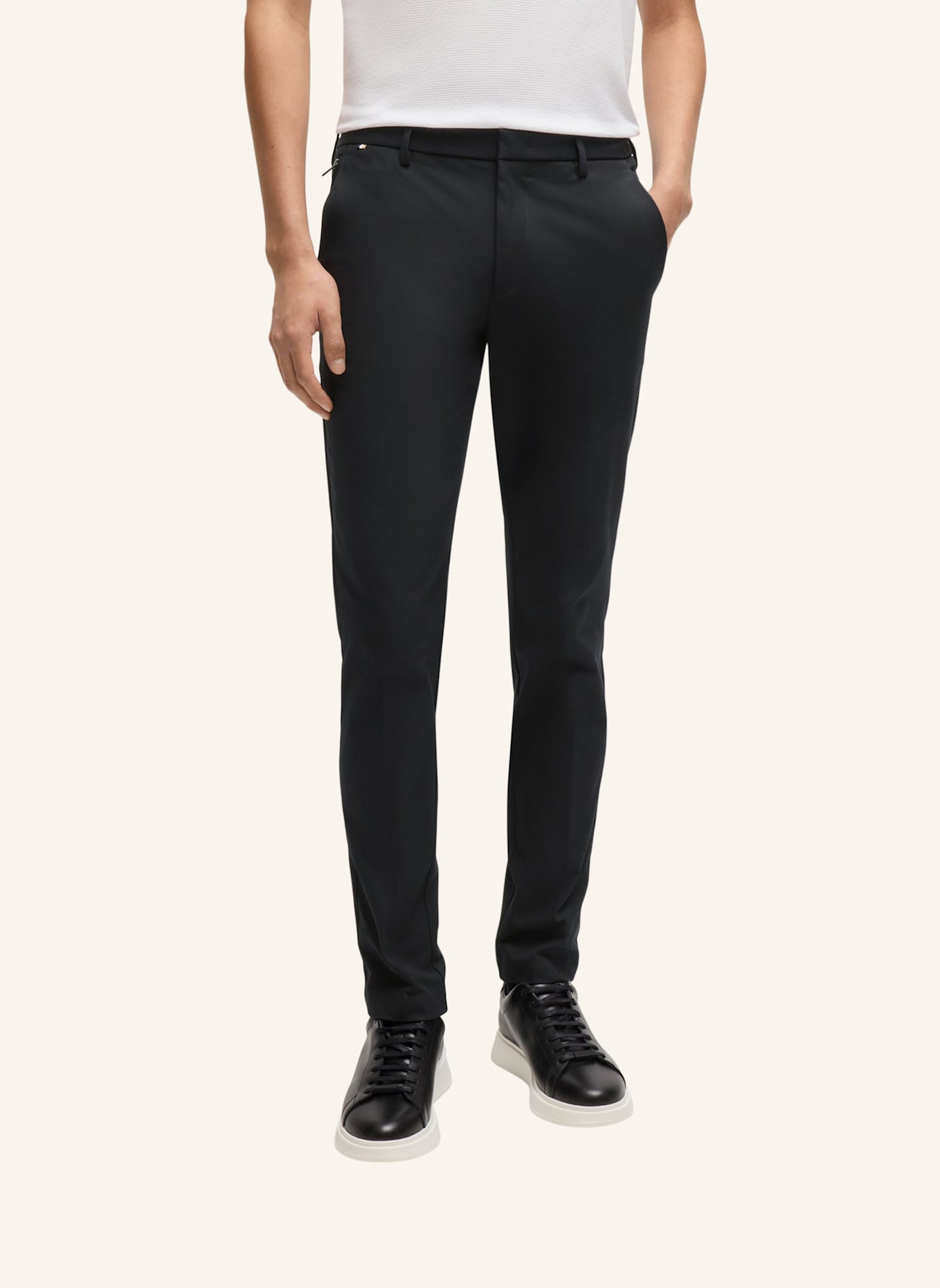 BOSS Casual Hose KAITO1_T Slim Fit: SCHWARZ