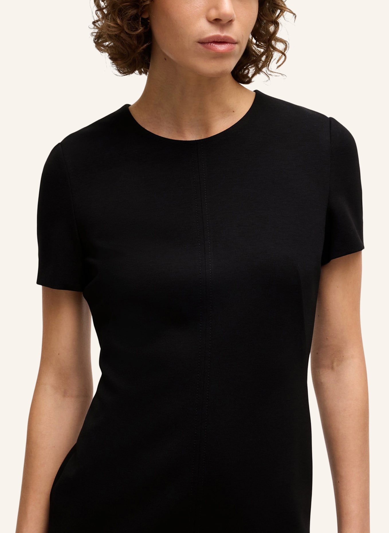 BOSS Business Kleid DONALARA Slim Fit: SCHWARZ