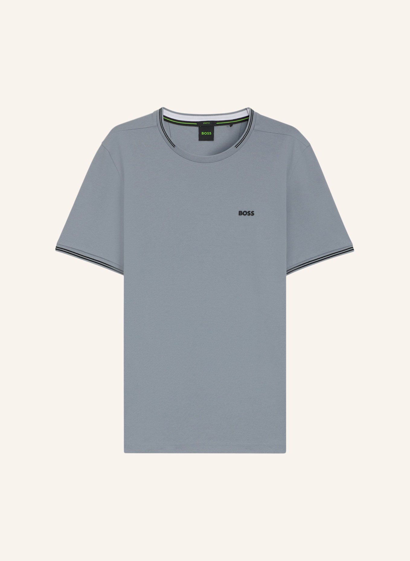 BOSS T-Shirt TAUL: DUNKELGRAU