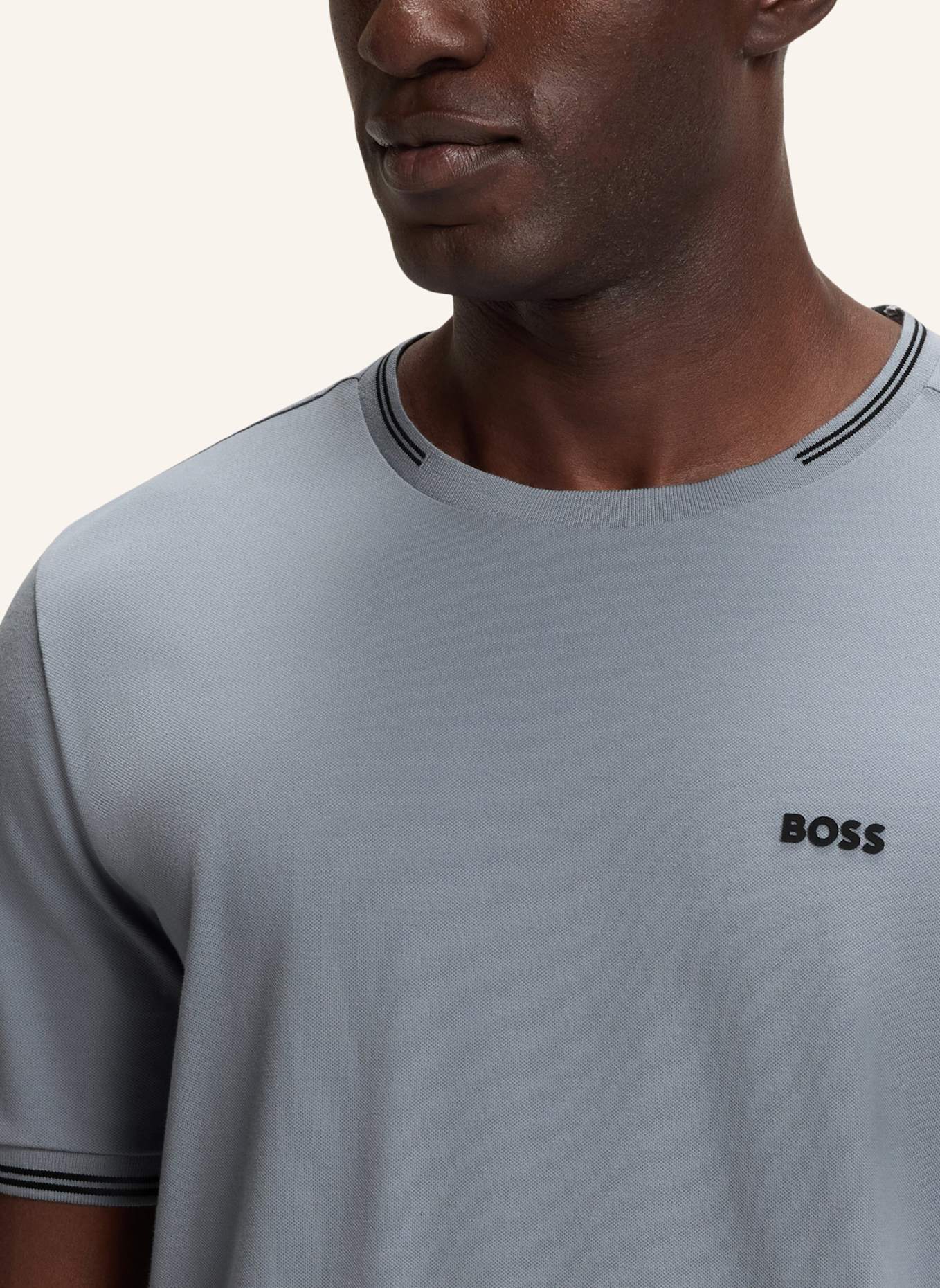BOSS T-Shirt TAUL: DUNKELGRAU