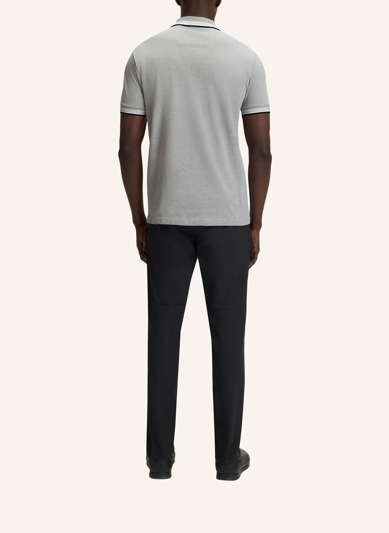 BOSS Poloshirt PADDY Regular Fit: SILBER