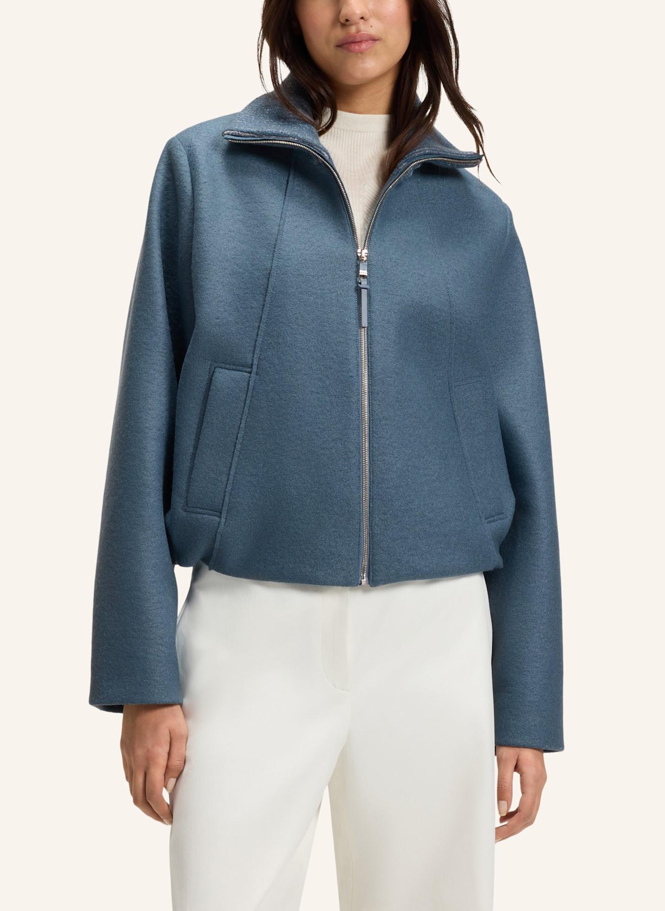 BOSS Klassischer Mantel CUNDALINI Regular Fit: BLAU