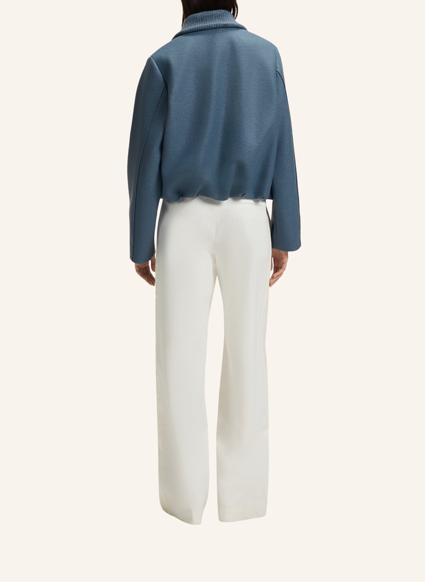 BOSS Klassischer Mantel CUNDALINI Regular Fit: BLAU