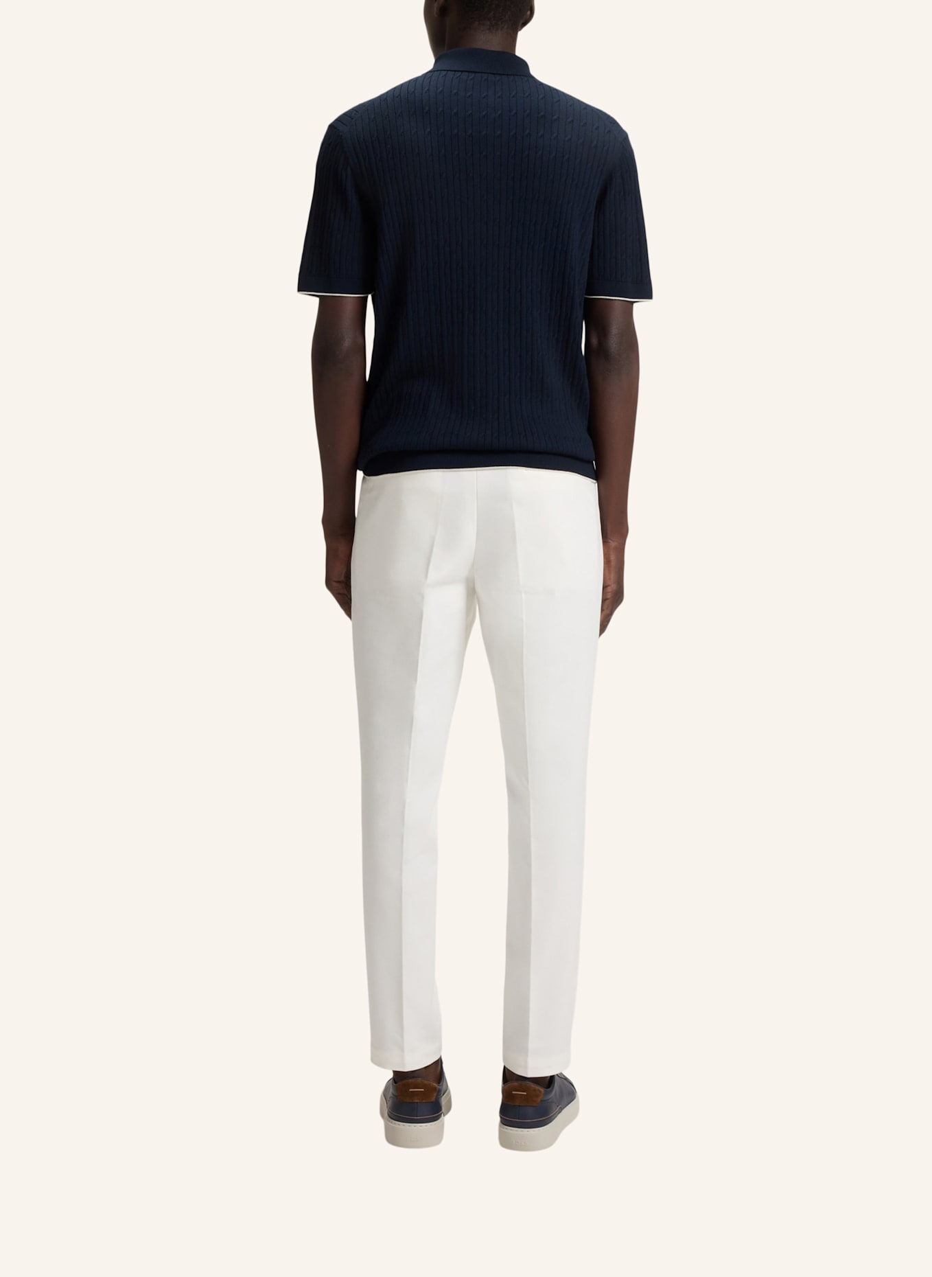 BOSS Pullover L-INCANTO Regular Fit: DUNKELBLAU