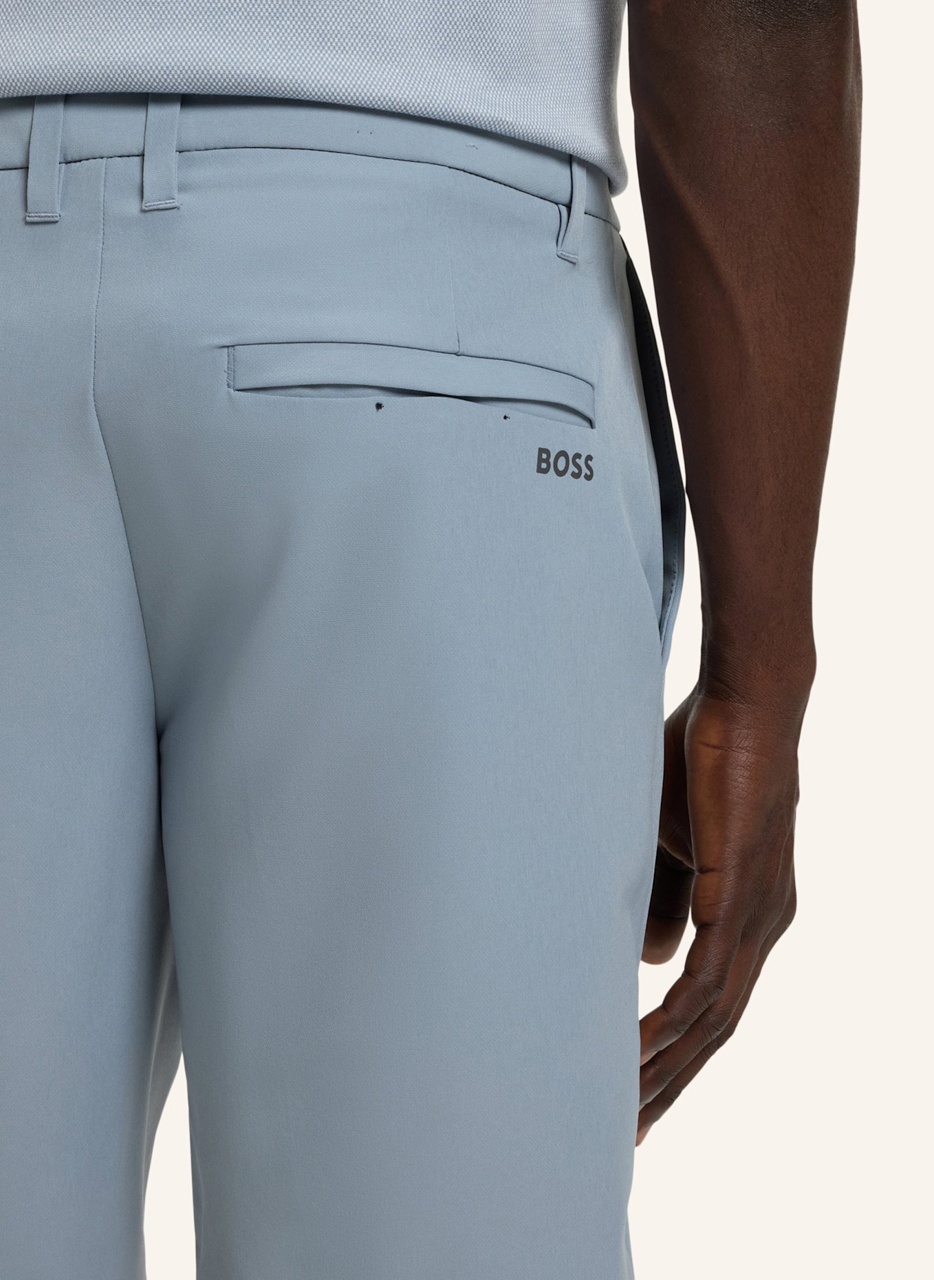BOSS Short S_COMMUTER_10.5 INCH Slim Fit: DUNKELGRAU