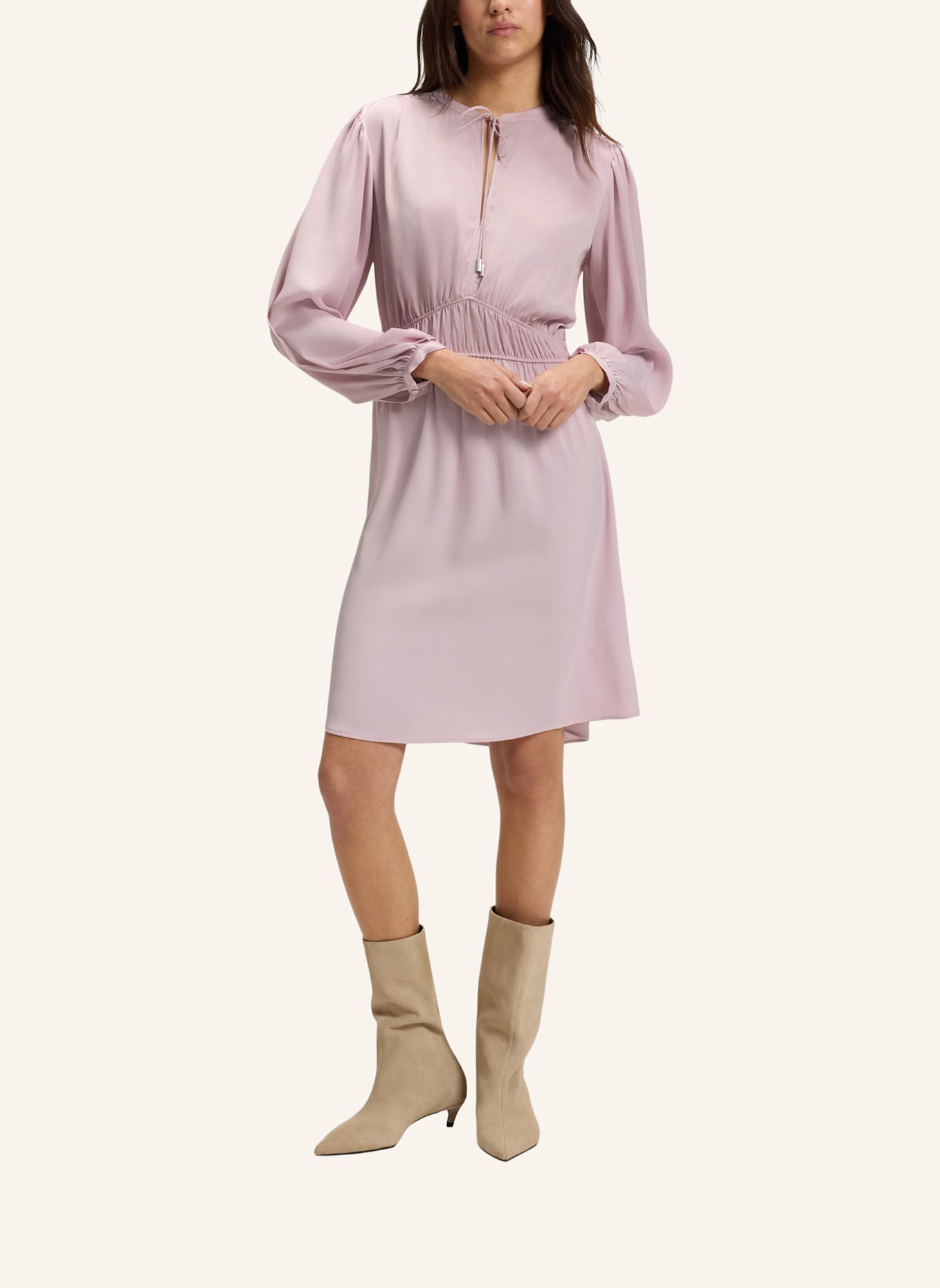 BOSS Business Kleid C_DECLY: LILA