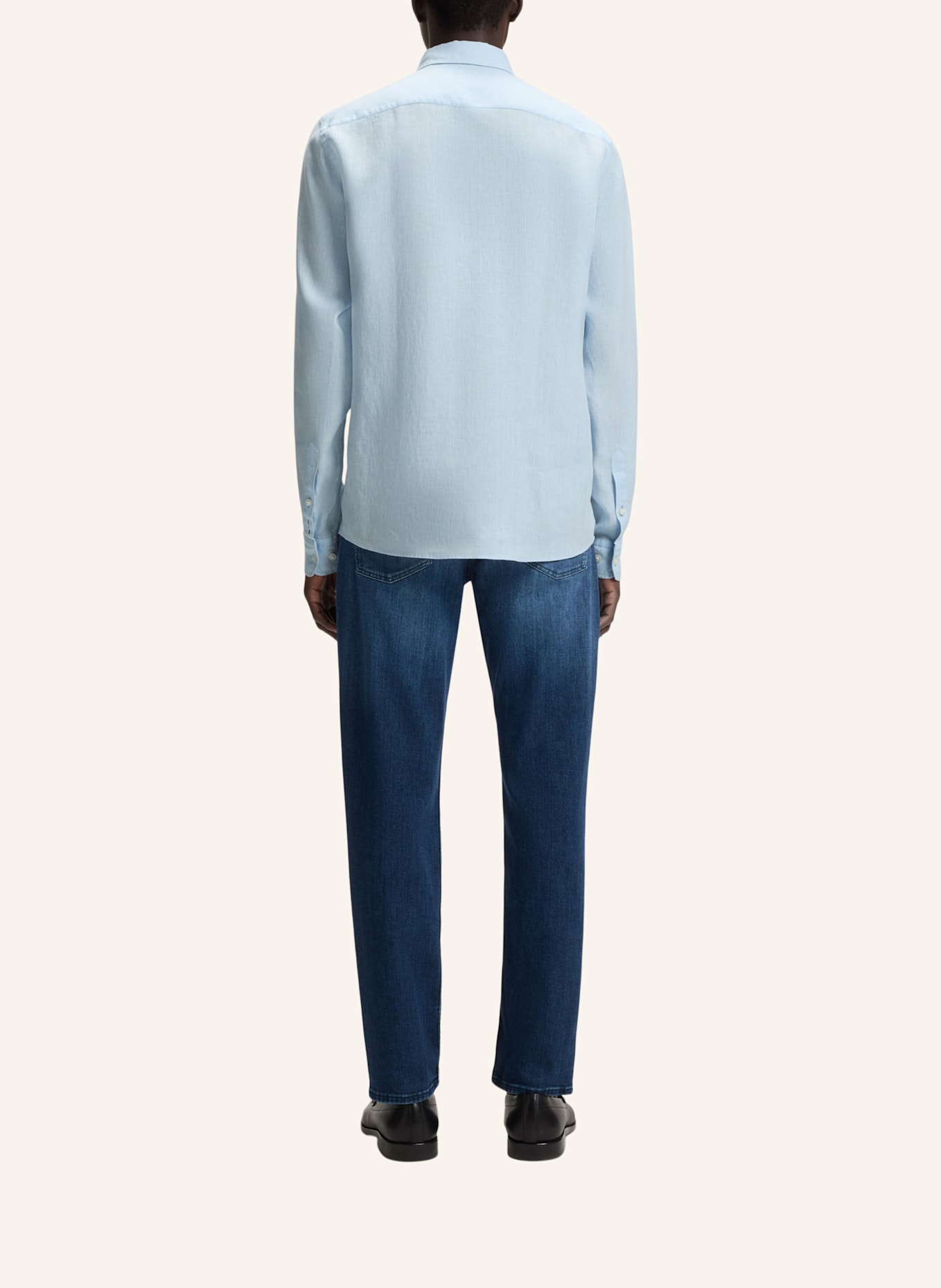 BOSS Casual Hemd H-ROAN-BD-E-C1-253 Slim Fit: HELLBLAU