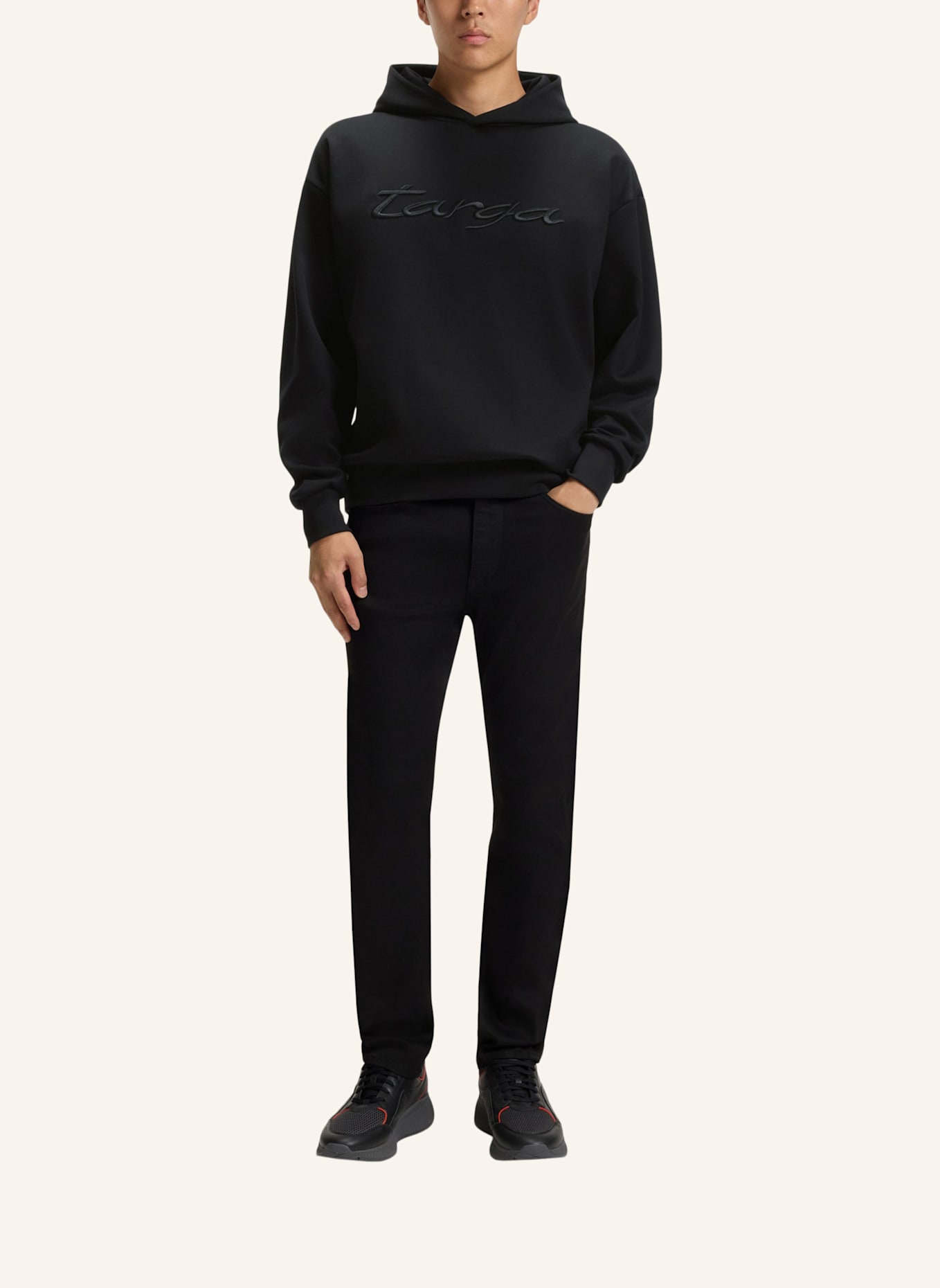 BOSS Sweatshirt C-STEVENS 197_PS Relaxed Fit: SCHWARZ