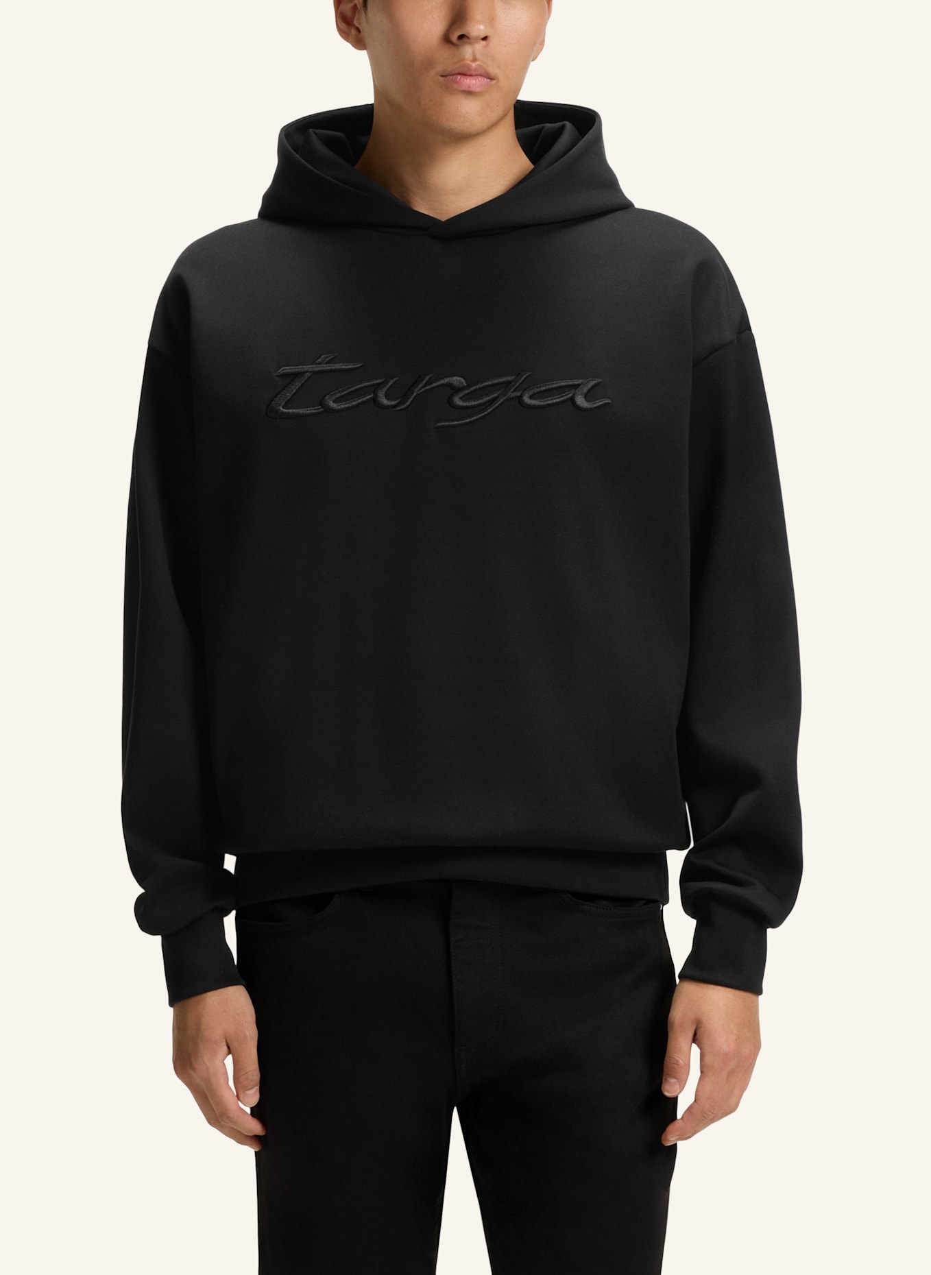 BOSS Sweatshirt C-STEVENS 197_PS Relaxed Fit: SCHWARZ