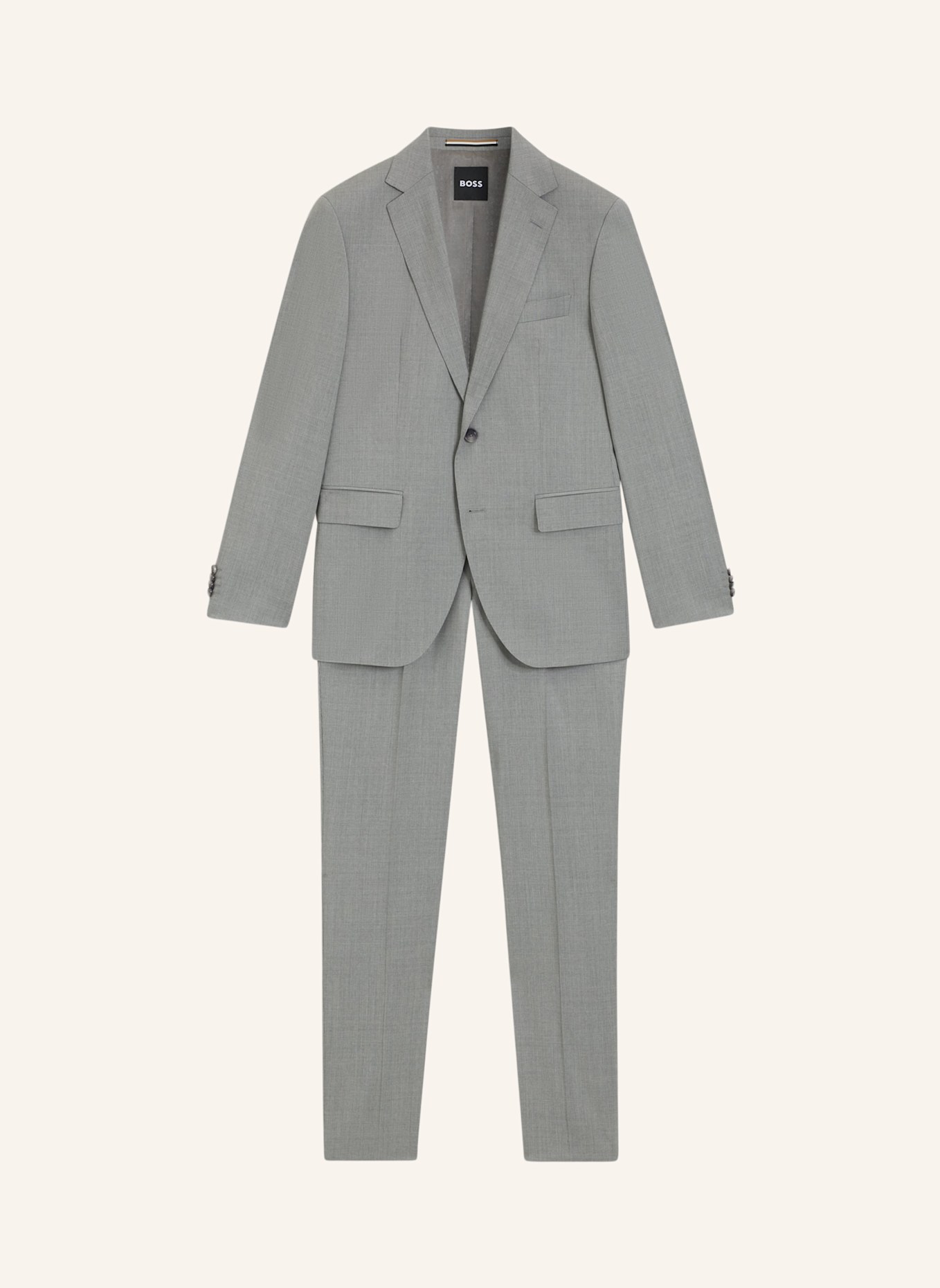 BOSS Business Anzug H-JECKSON-2PCS-253 Regular Fit: GRAU