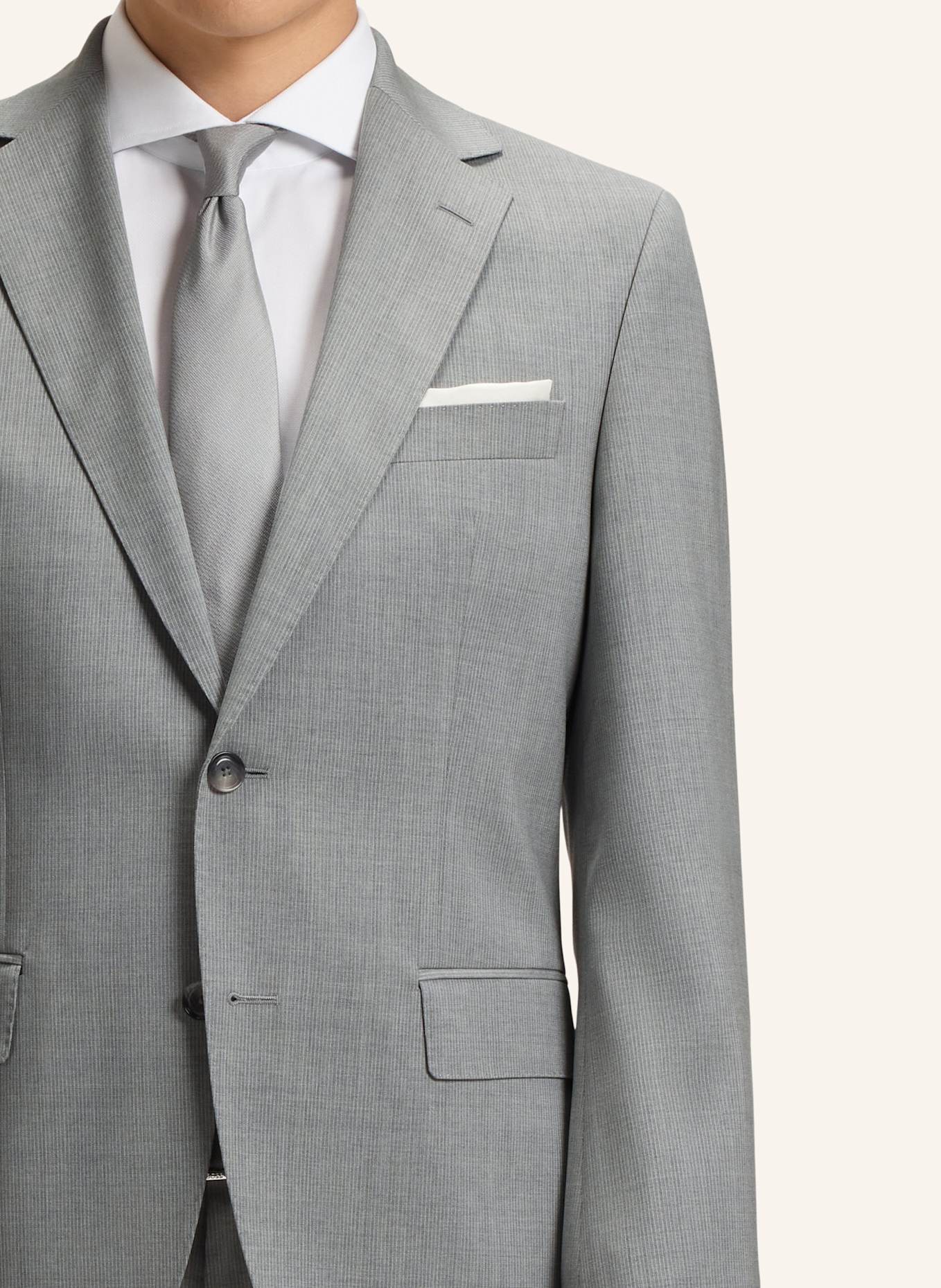BOSS Business Anzug H-JECKSON-2PCS-253 Regular Fit: GRAU