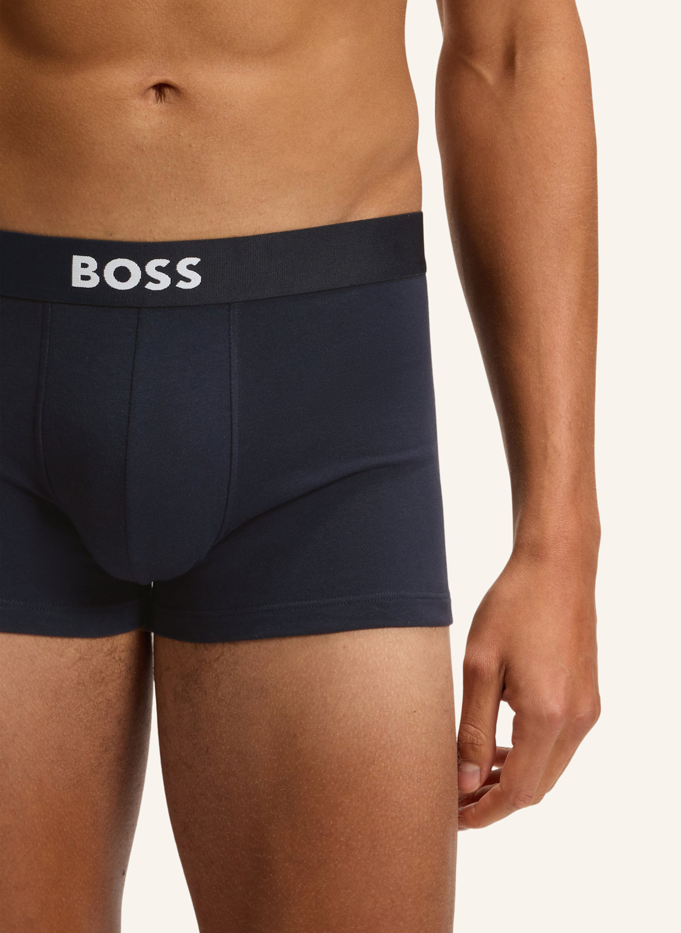 BOSS 3er-Pack Boxershorts ONE: WEISS