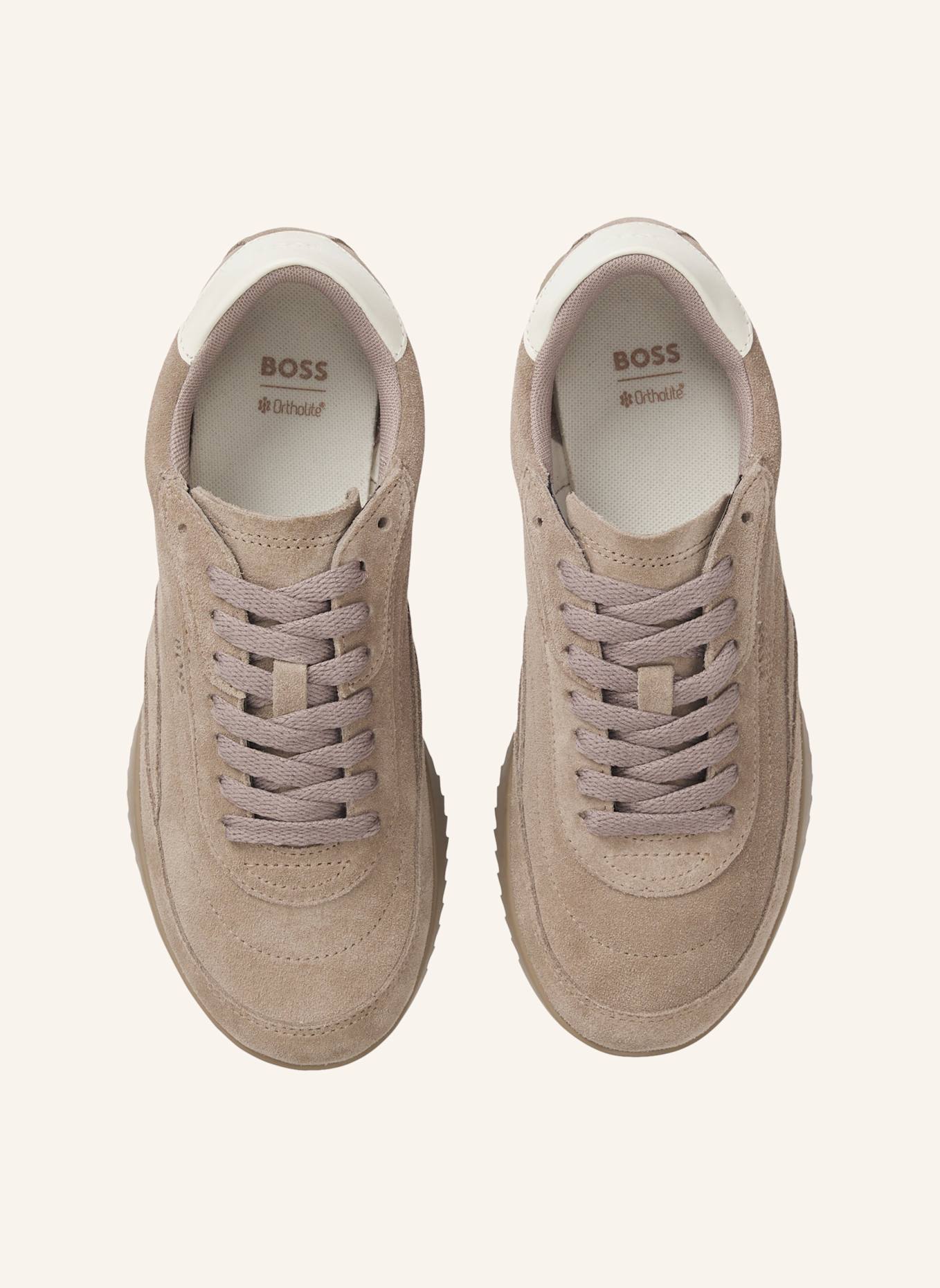 BOSS Turnschuh CARLYNN_LOWP_SDW: BRAUN