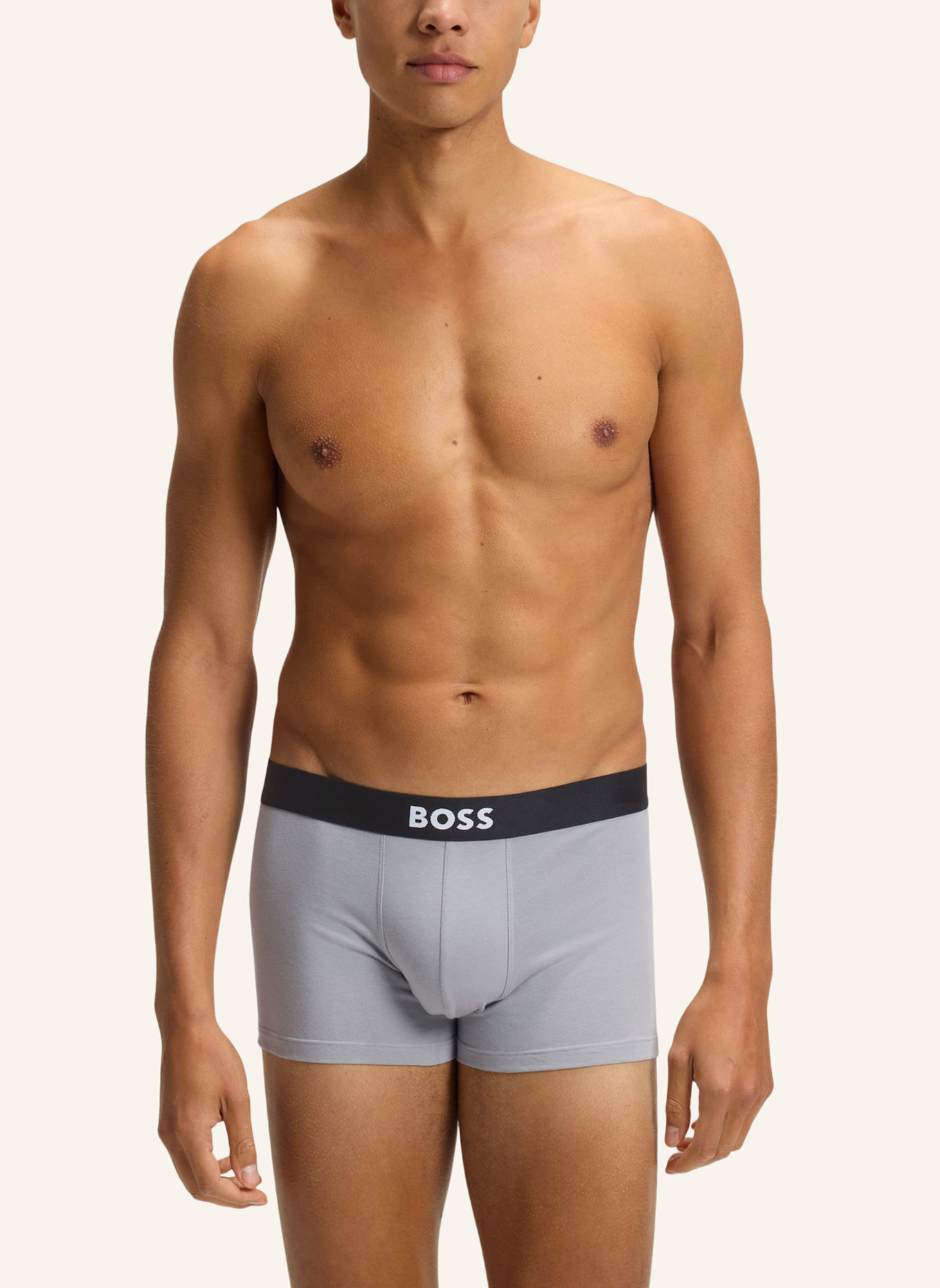 BOSS 3er-Pack Boxershorts ONE: WEISS