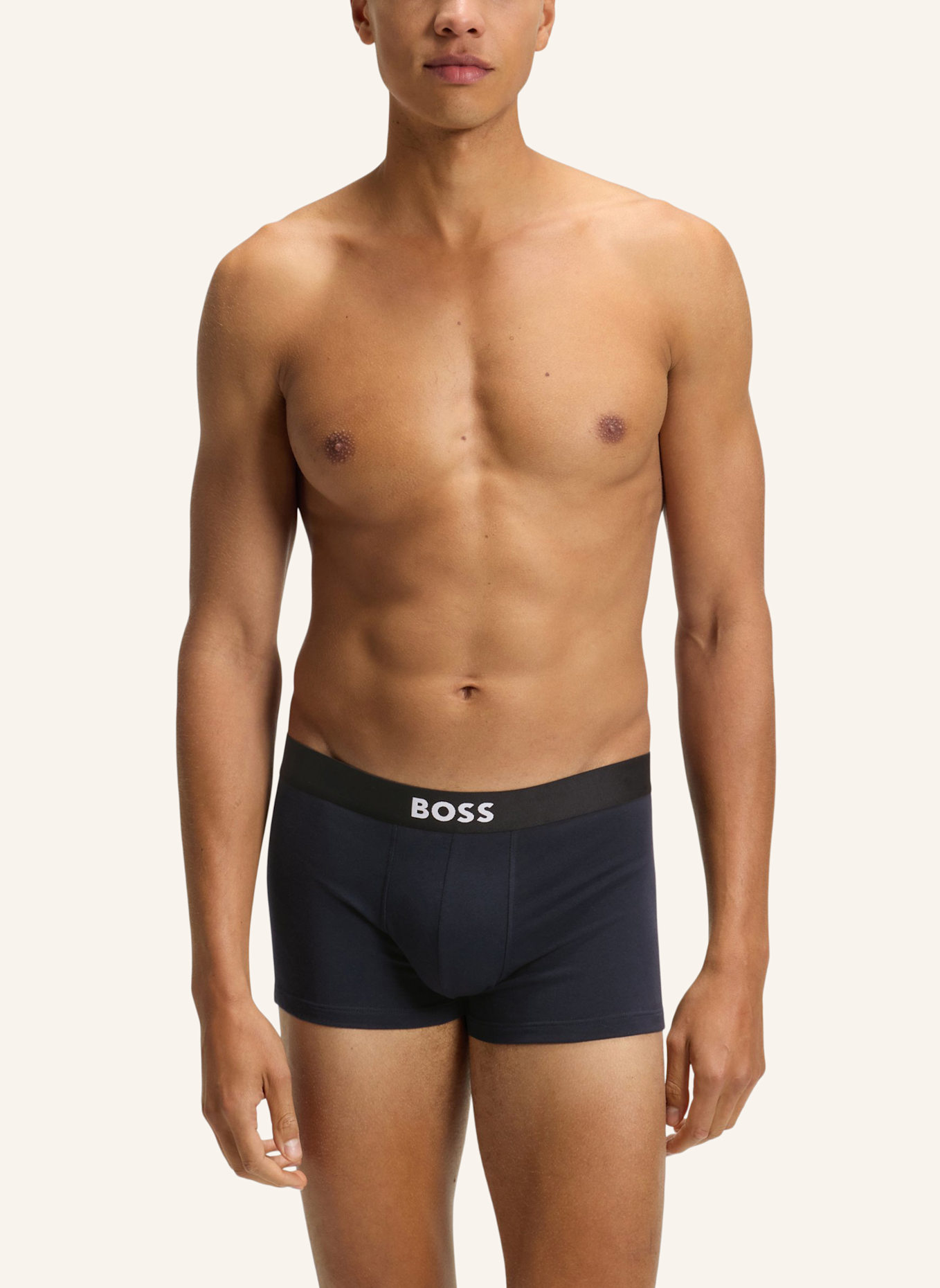 BOSS 3er-Pack Boxershorts ONE: WEISS