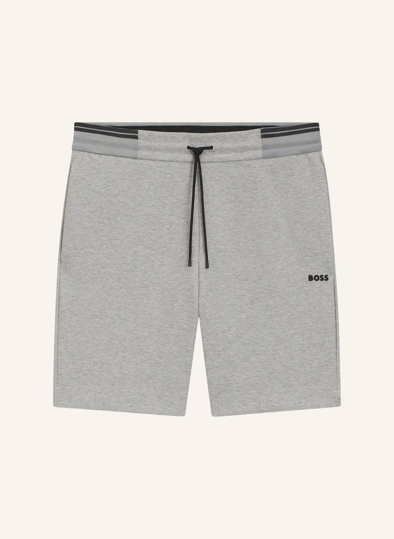 BOSS Casual Hose SHORTS ZONE Regular Fit: SILBER