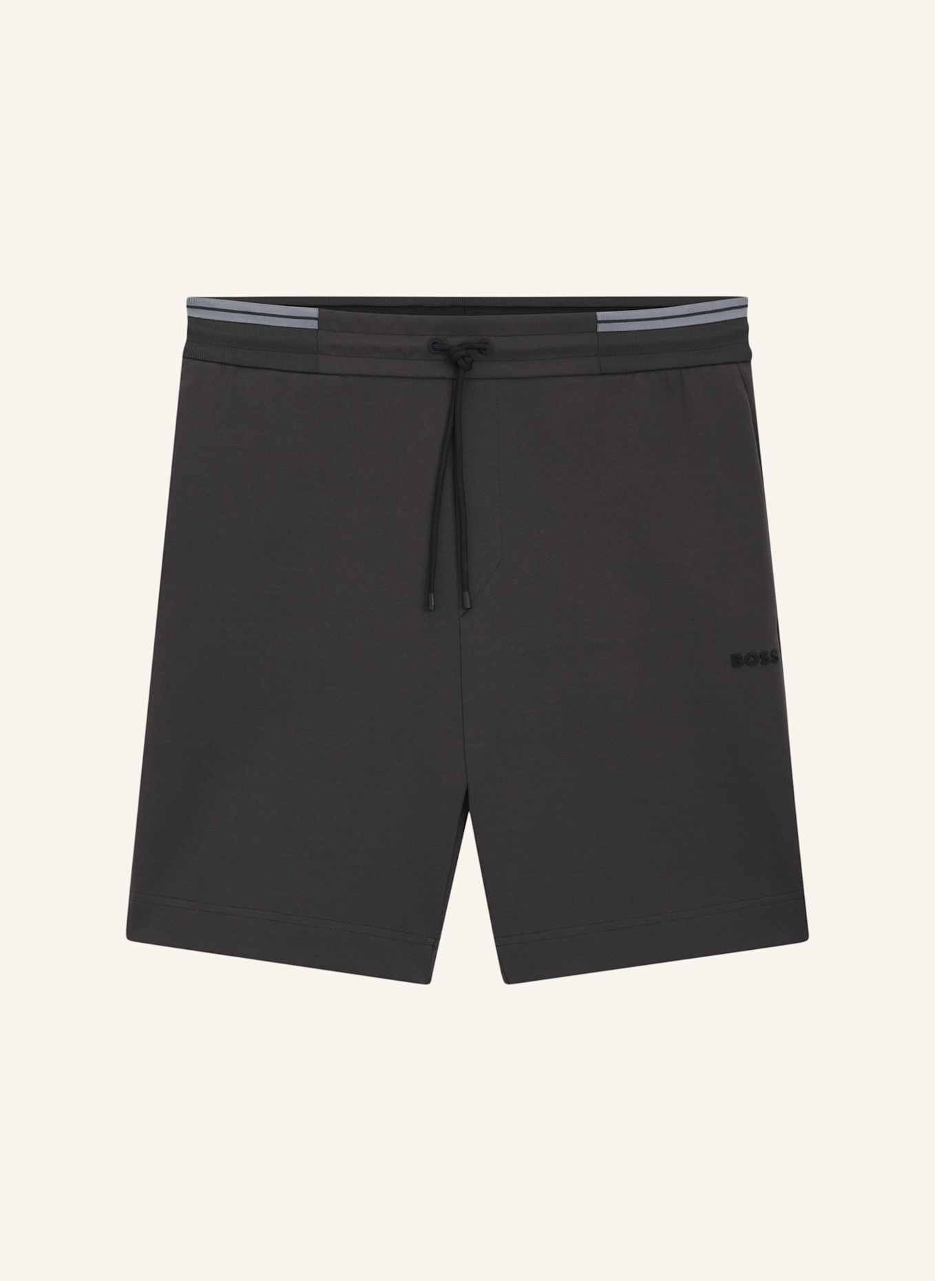BOSS Casual Hose SHORTS ZONE Regular Fit: DUNKELGRAU