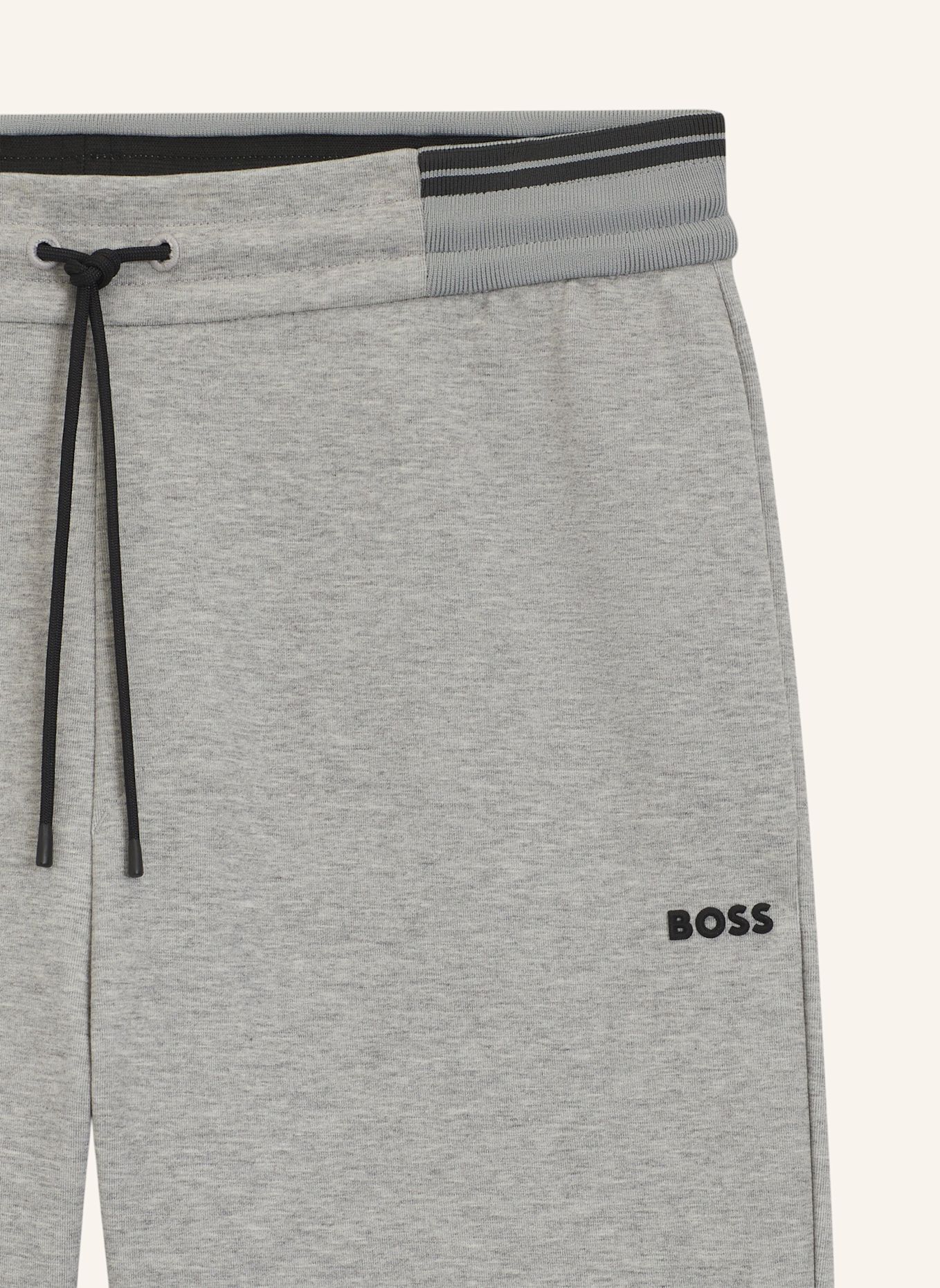 BOSS Casual Hose SHORTS ZONE Regular Fit: SILBER
