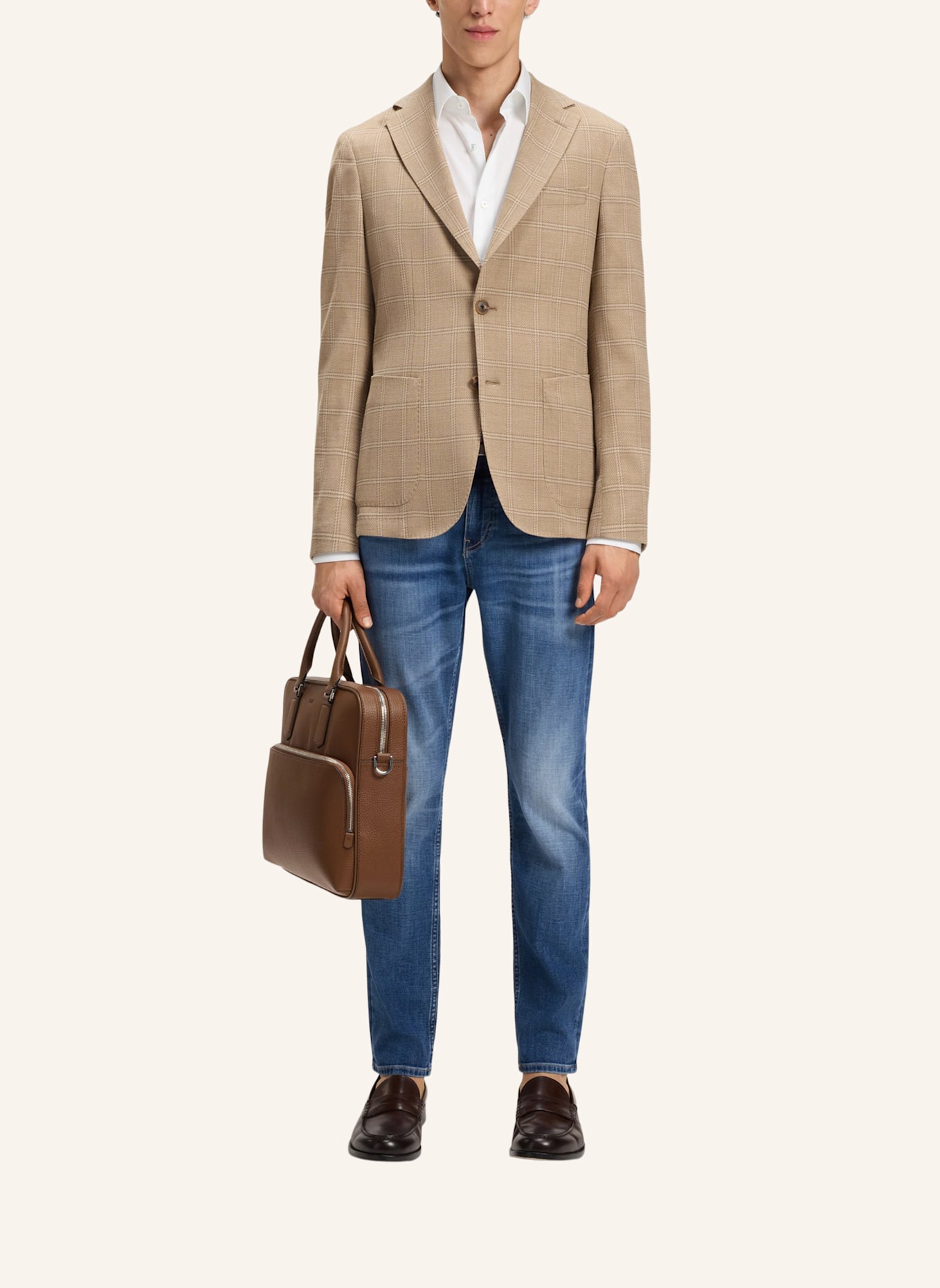 BOSS Jeans C-DELAWARE Slim Fit: BLAU