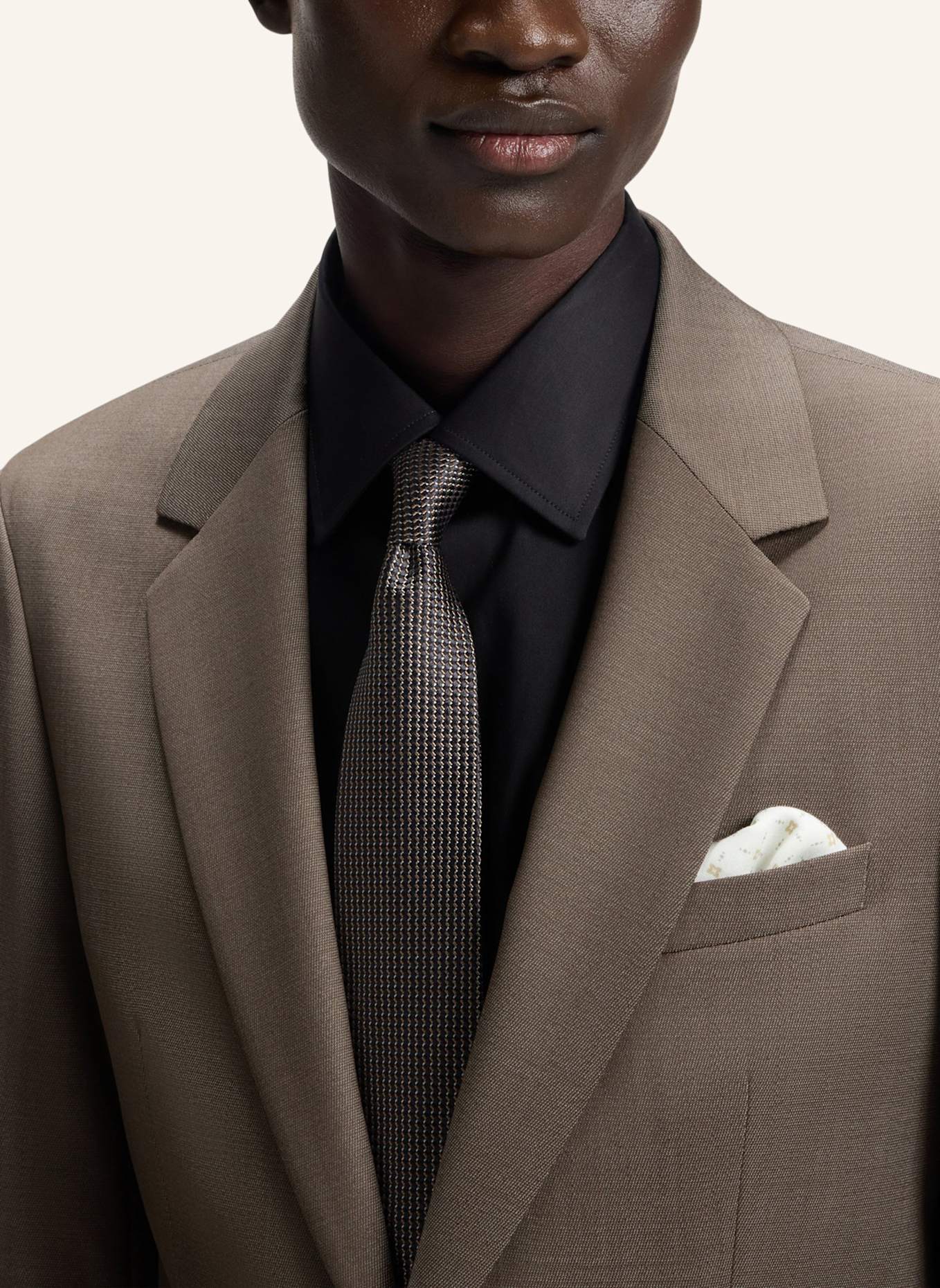 BOSS Business Anzug H-HOUSTON-2PCS-252 Slim Fit: BRAUN