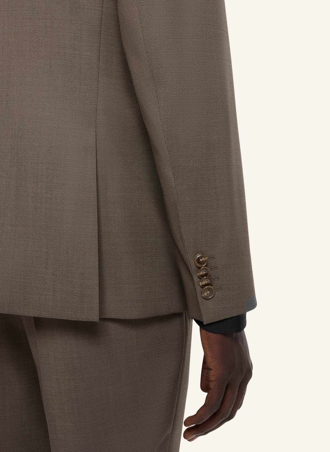 BOSS Business Anzug H-HOUSTON-2PCS-252 Slim Fit: BRAUN