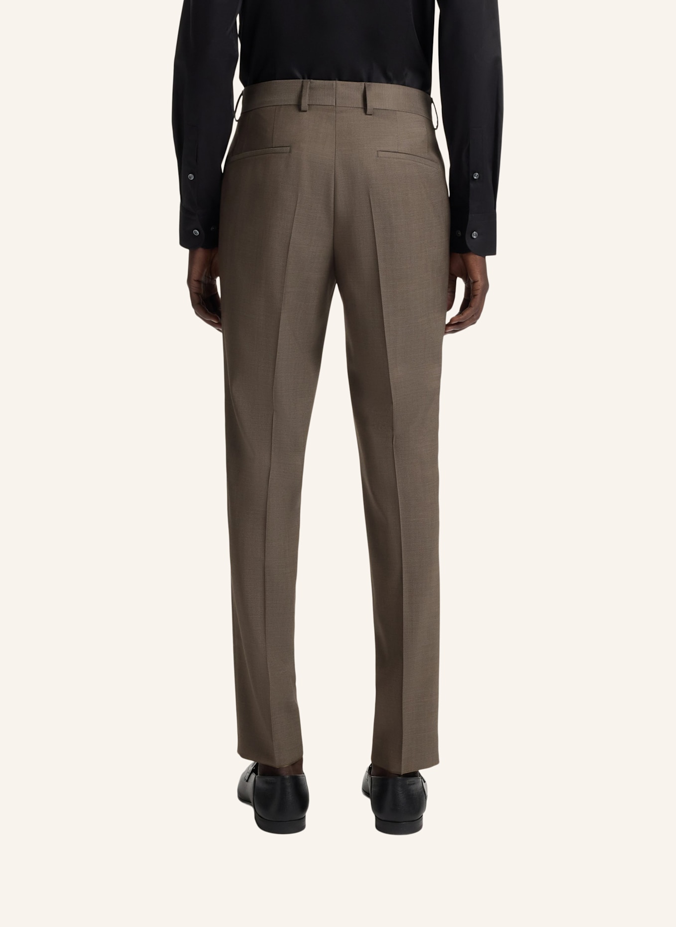 BOSS Business Anzug H-HOUSTON-2PCS-252 Slim Fit: BRAUN