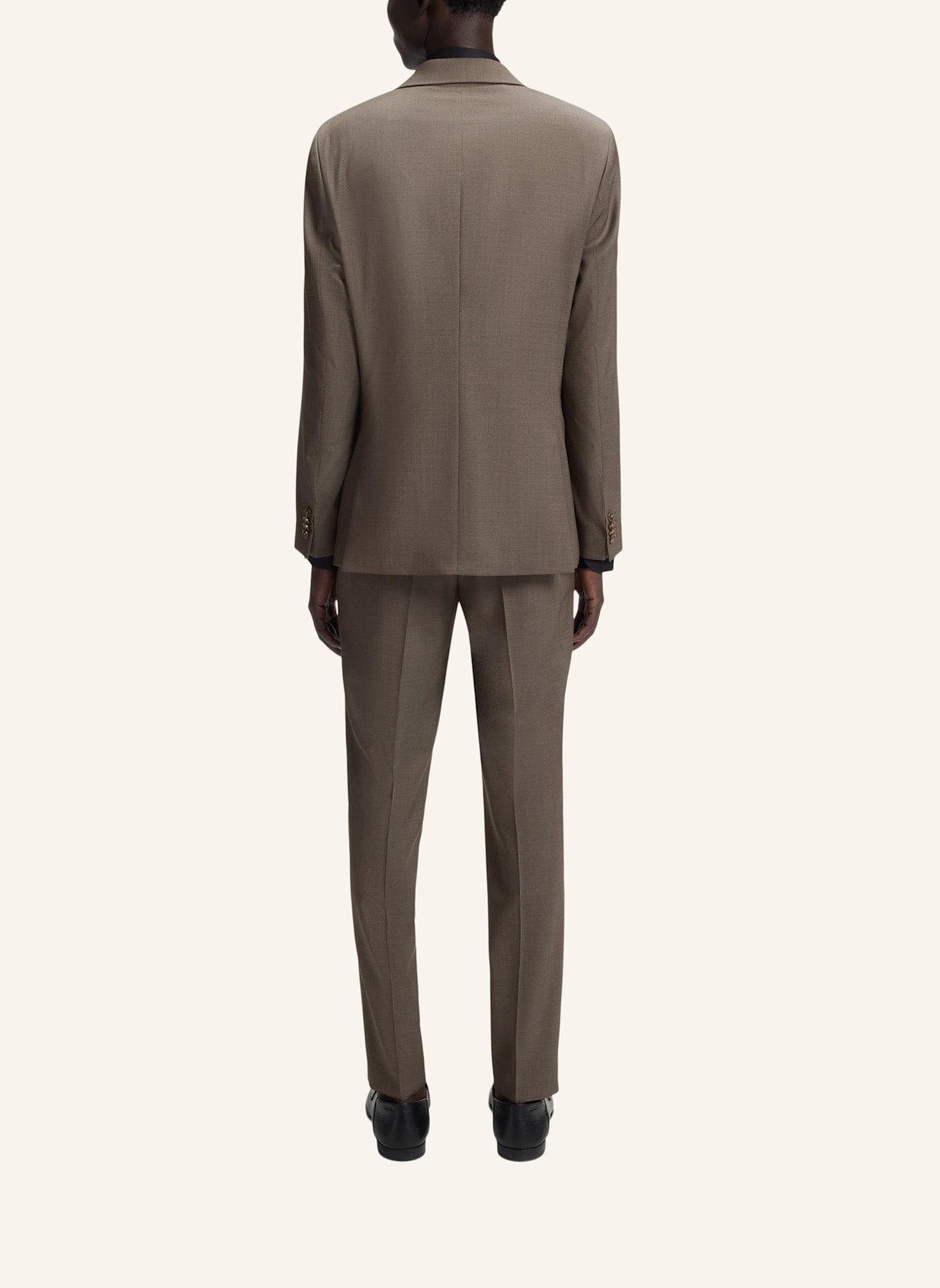 BOSS Business Anzug H-HOUSTON-2PCS-252 Slim Fit: BRAUN