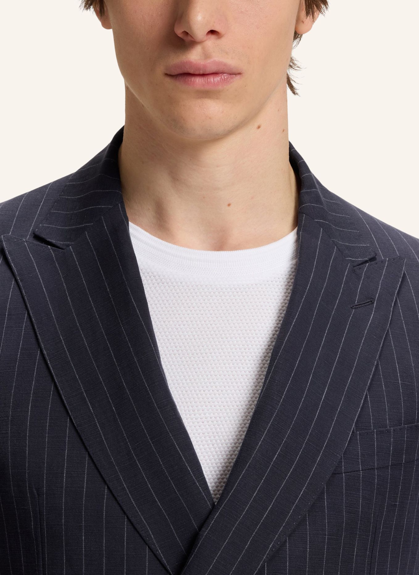 BOSS Business Anzug C-HUGE-2PCS-DB-252 Slim Fit: DUNKELBLAU