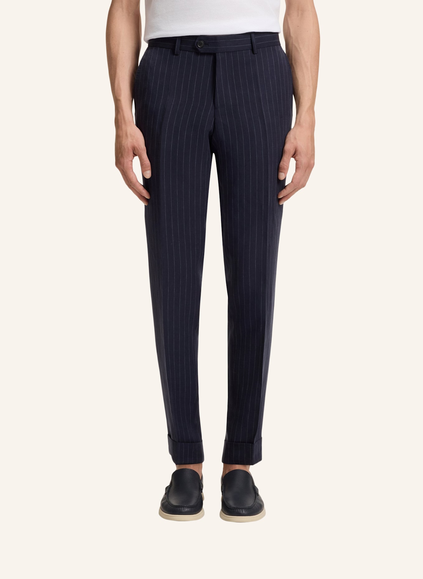 BOSS Business Anzug C-HUGE-2PCS-DB-252 Slim Fit: DUNKELBLAU