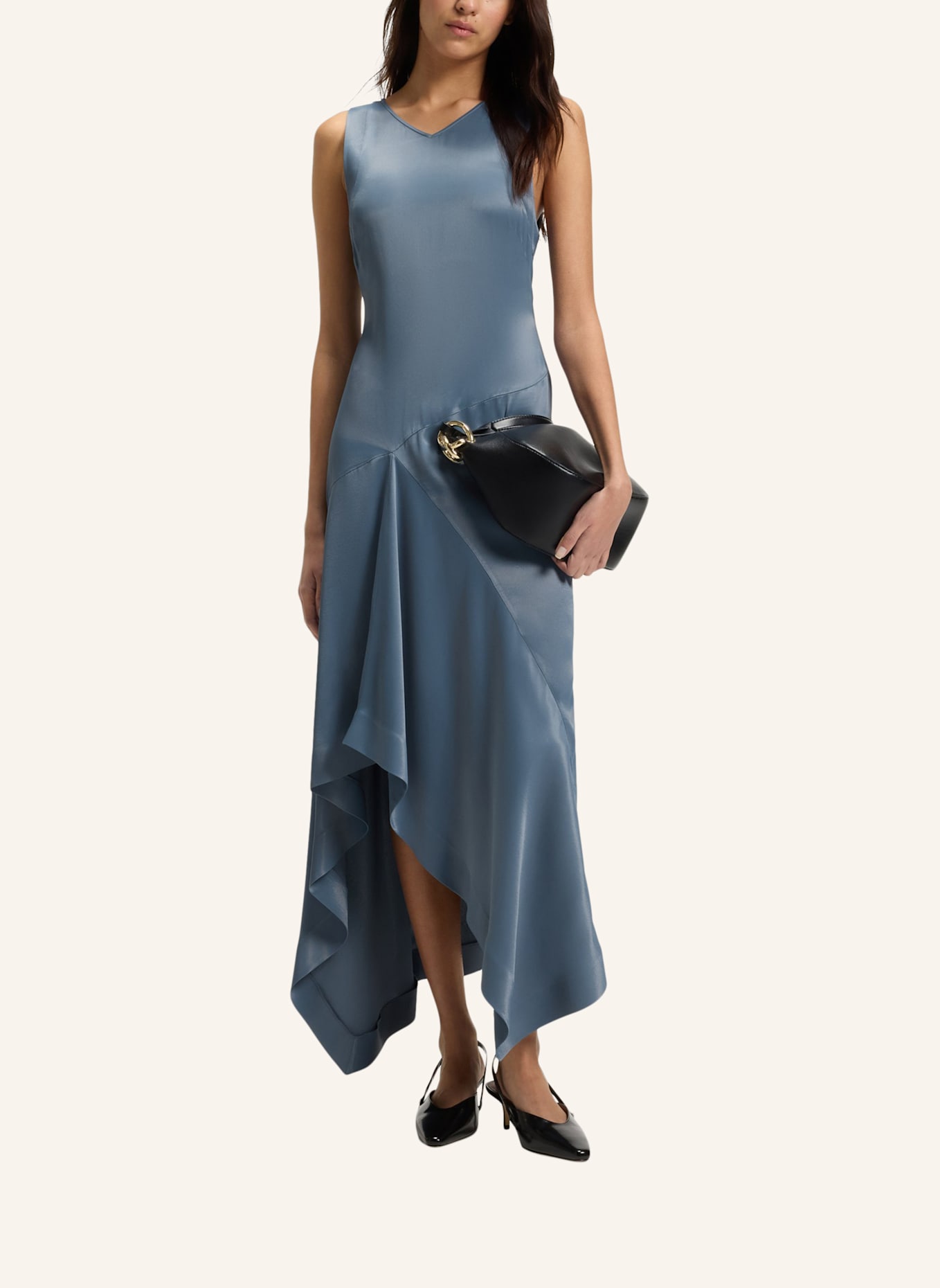 BOSS Business Kleid DONARIA Slim Fit: HELLBLAU