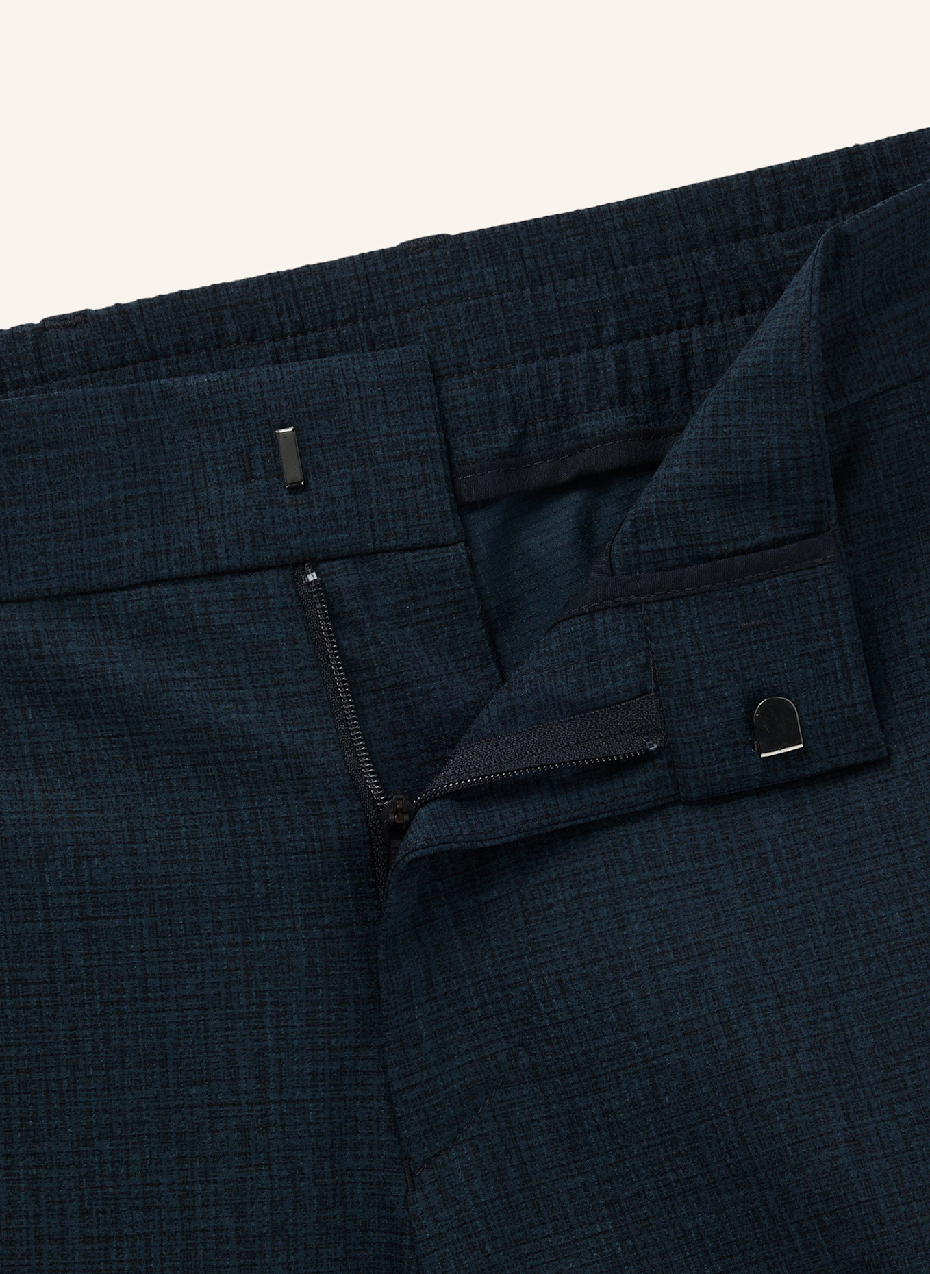 BOSS Business Hose P-GENIUS-CW-WGPK252F Slim Fit: DUNKELBLAU