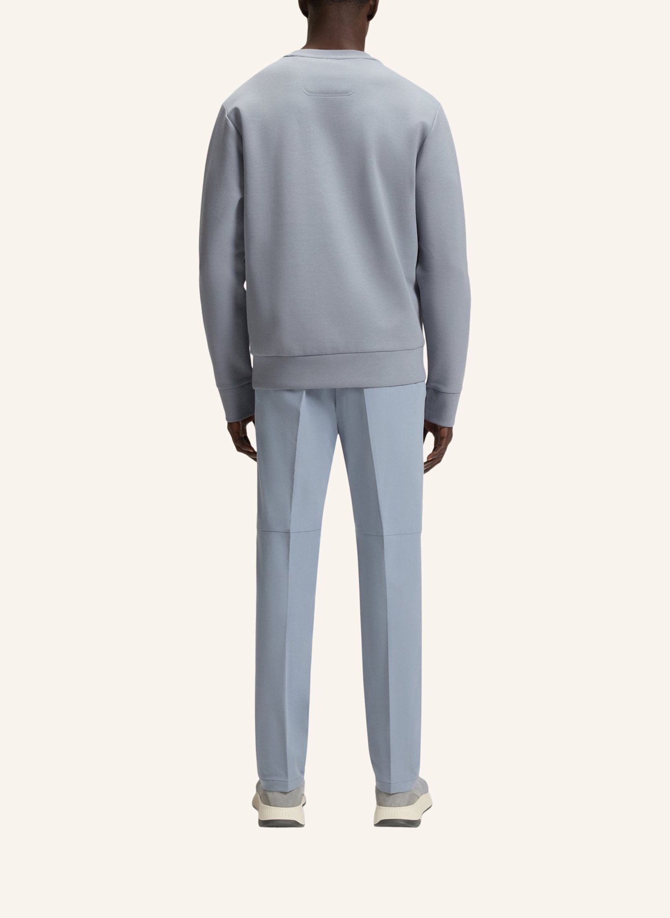 BOSS Sweatshirt SALBO Regular Fit: DUNKELGRAU