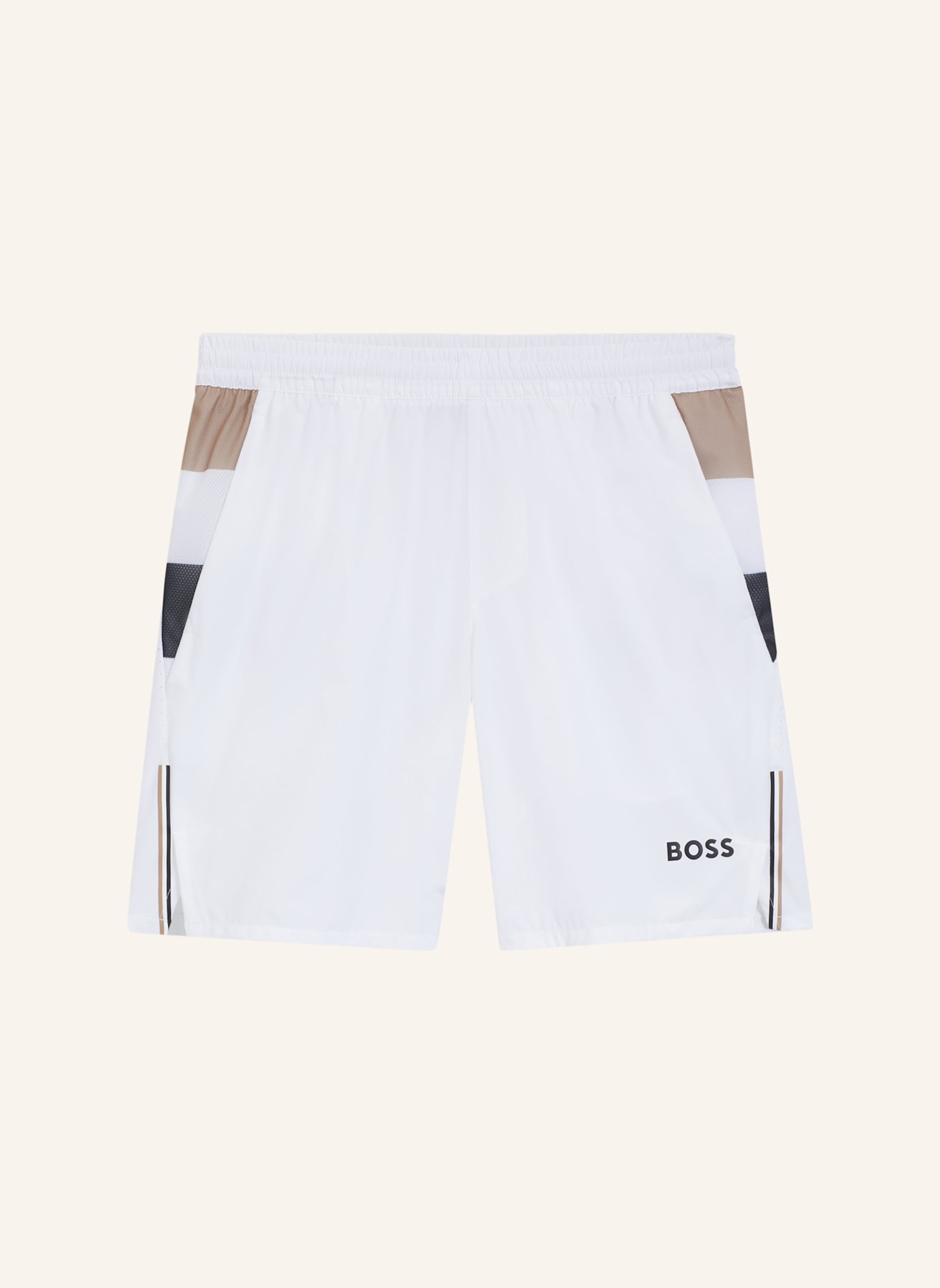 BOSS Short S_T-MATCH 9 INCH Regular Fit: WEISS