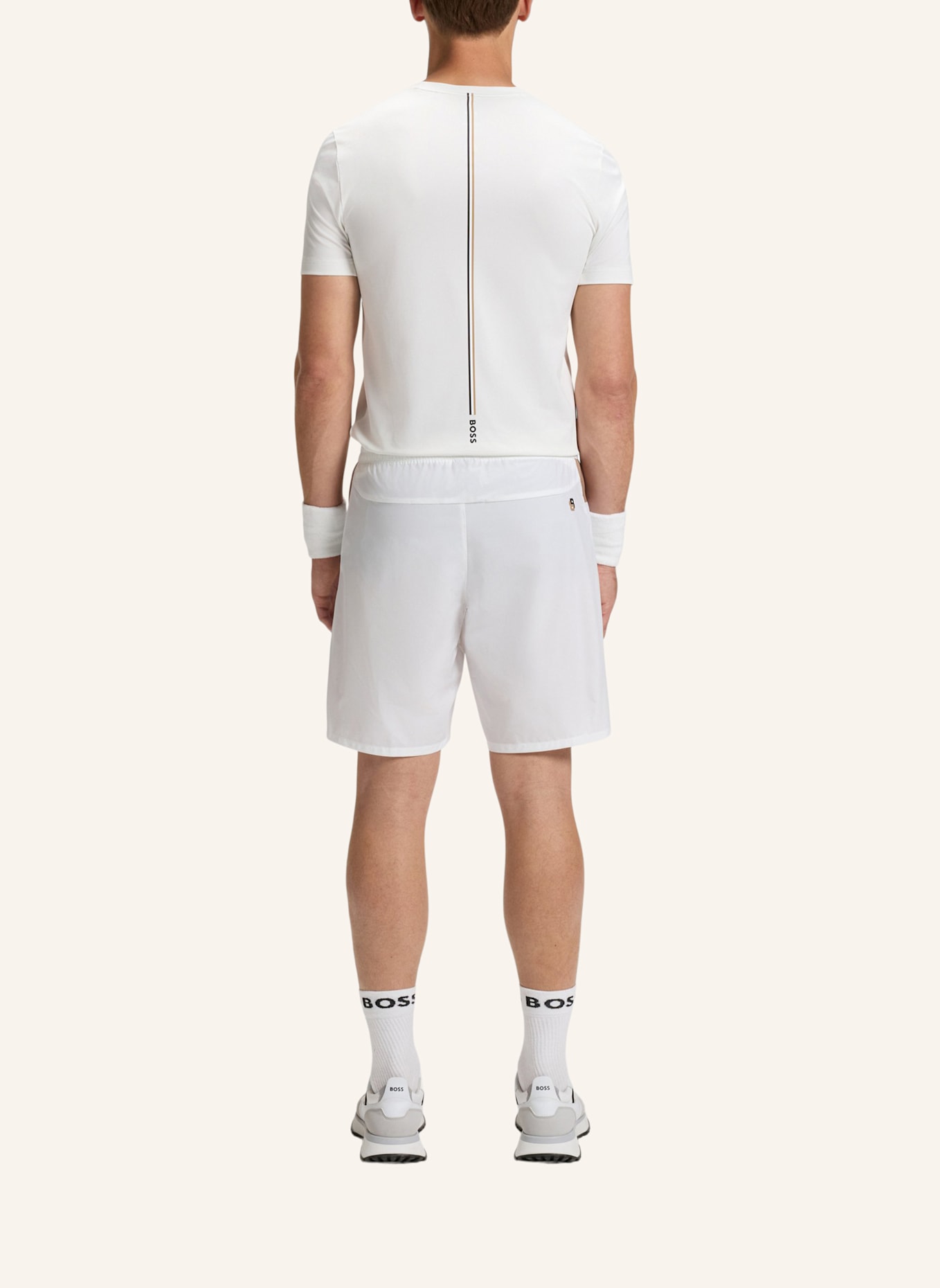 BOSS Short S_T-MATCH 9 INCH Regular Fit: WEISS