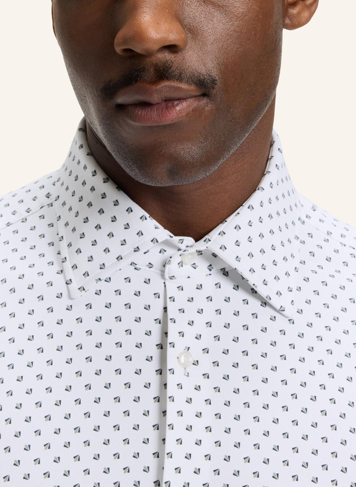 BOSS Business Hemd P-HANK-KENT-C1-222 Slim Fit: GRÜN