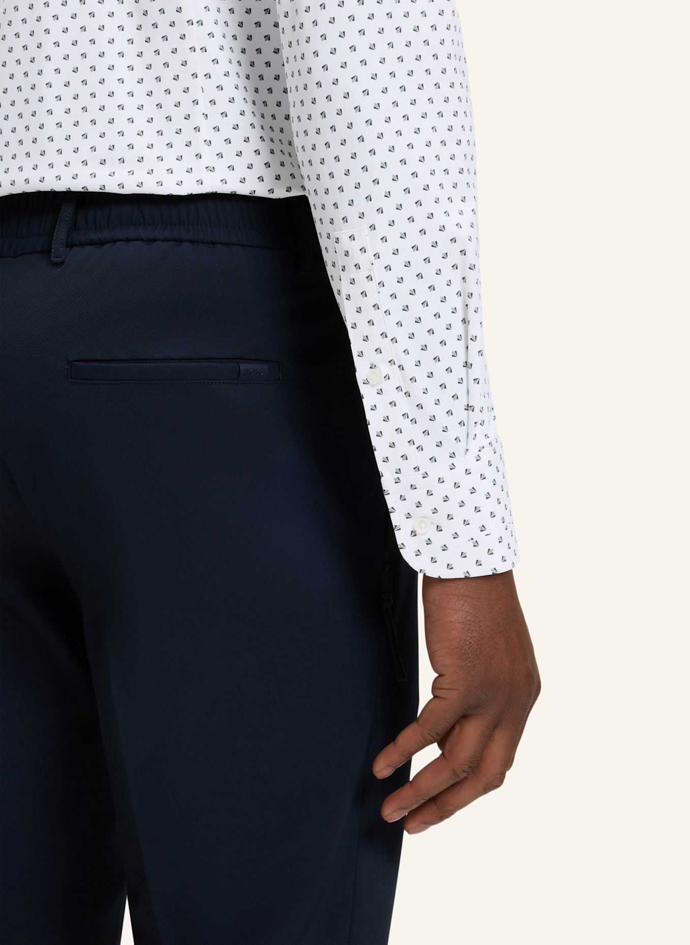 BOSS Business Hemd P-HANK-KENT-C1-222 Slim Fit: GRÜN