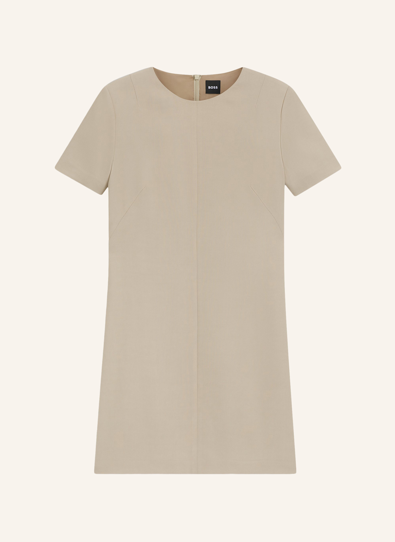BOSS Business Kleid DINDERA Regular Fit: BEIGE