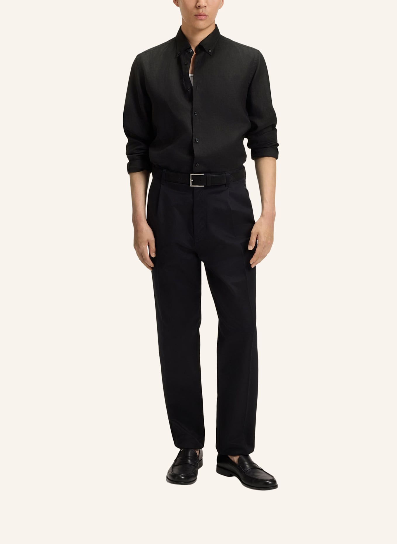 BOSS Casual Hemd C-LIAM-S-BD-C1-243 Regular Fit: SCHWARZ