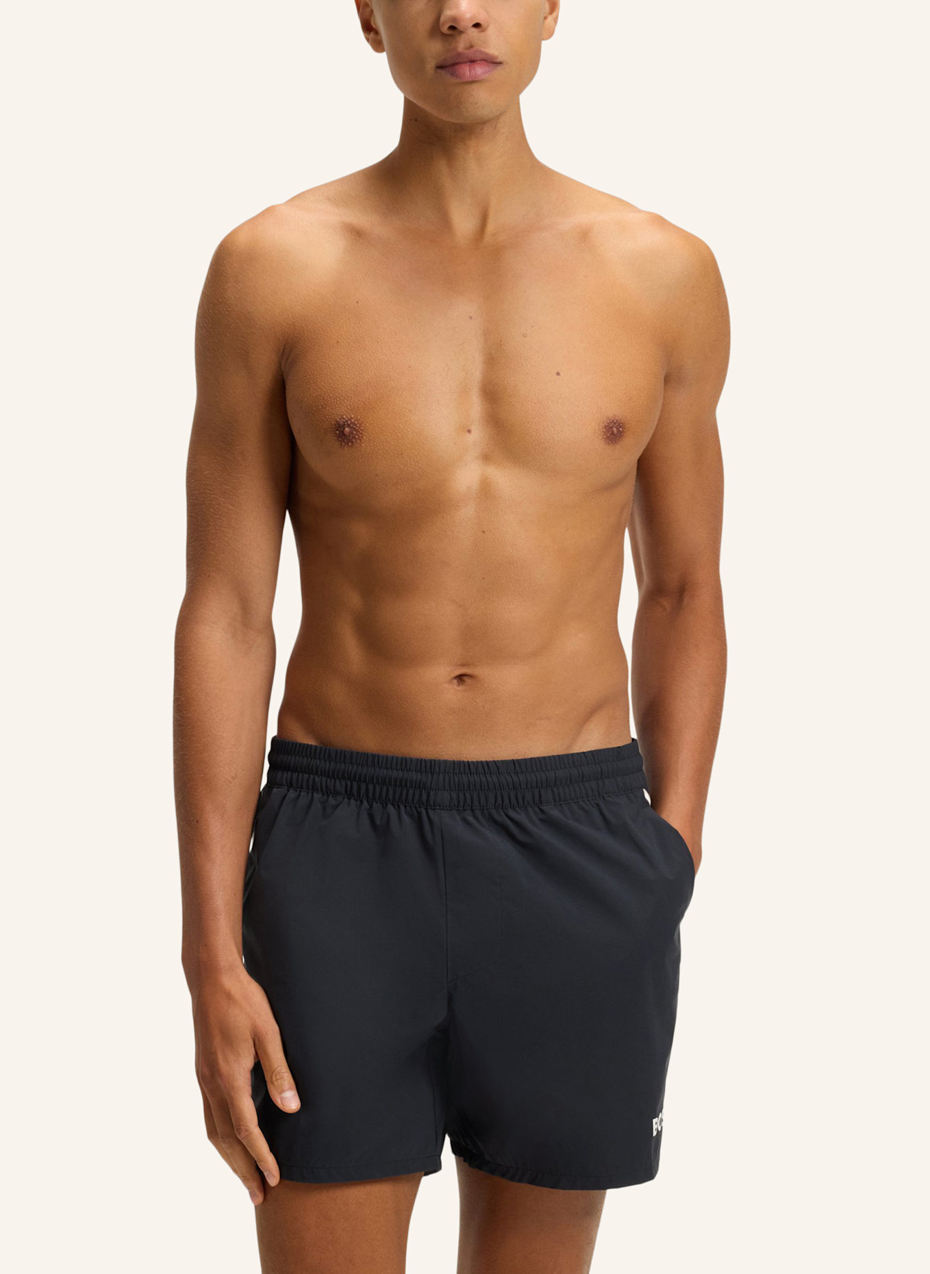 BOSS Short S_T-MATCH 5 INCH Regular Fit: DUNKELBLAU