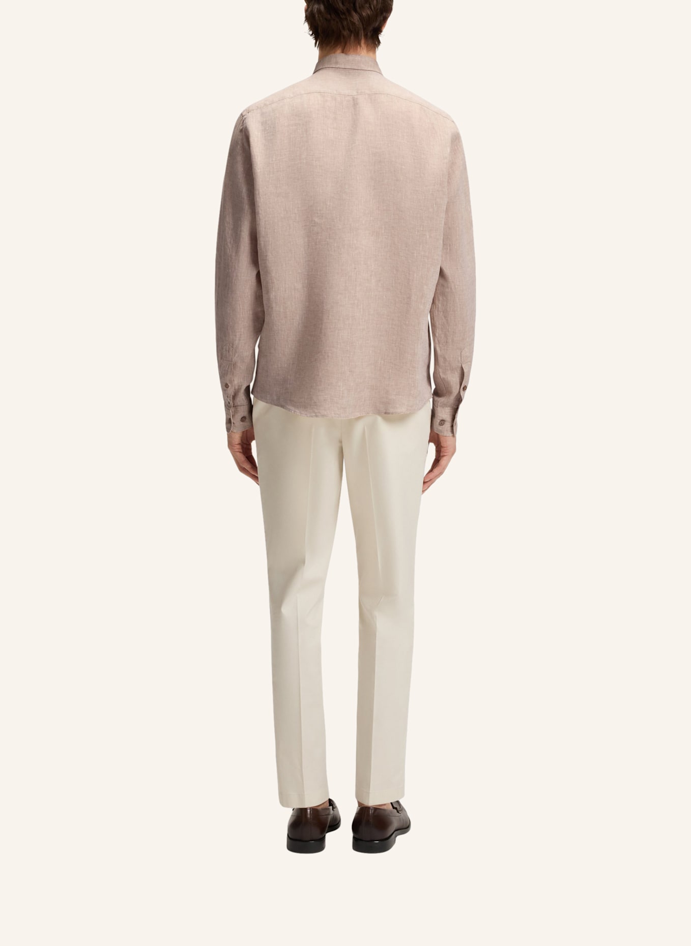 BOSS Casual Hemd C-LIAM-S-BD-C1-243 Regular Fit: BEIGE