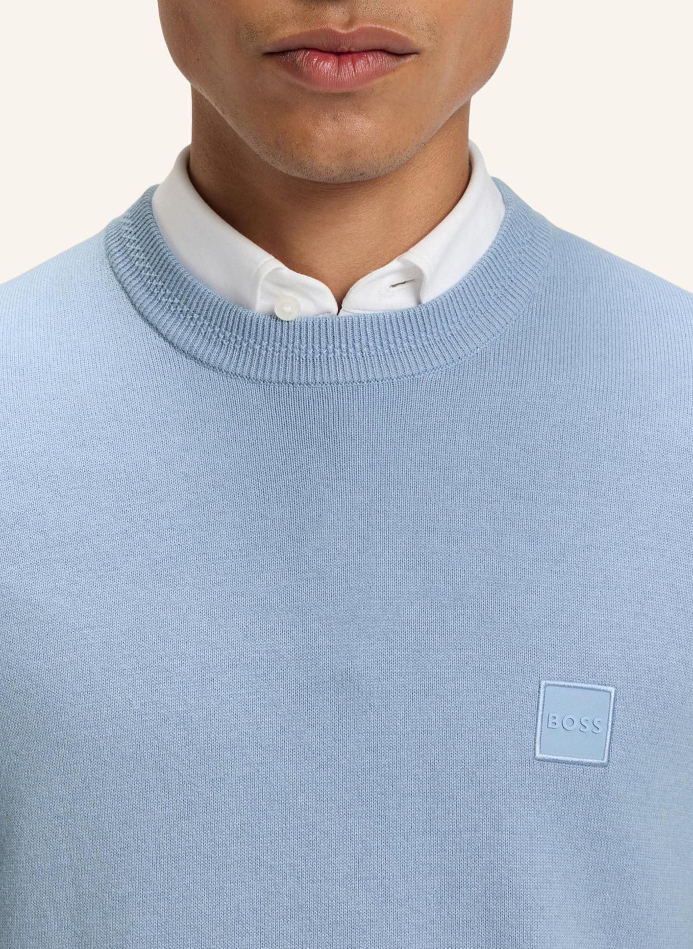 BOSS Pullover KANOVANO: BLAU
