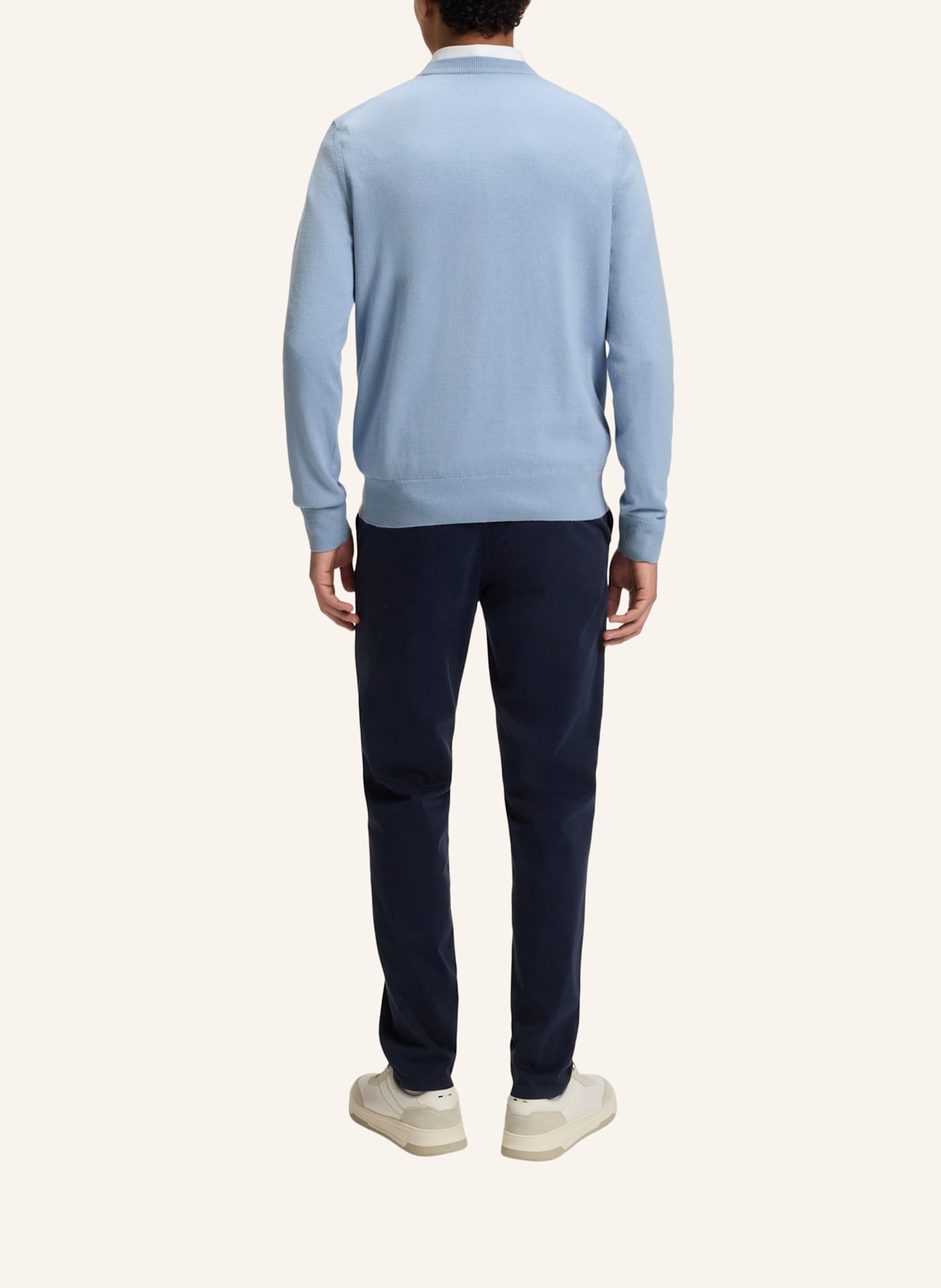 BOSS Pullover KANOVANO: BLAU