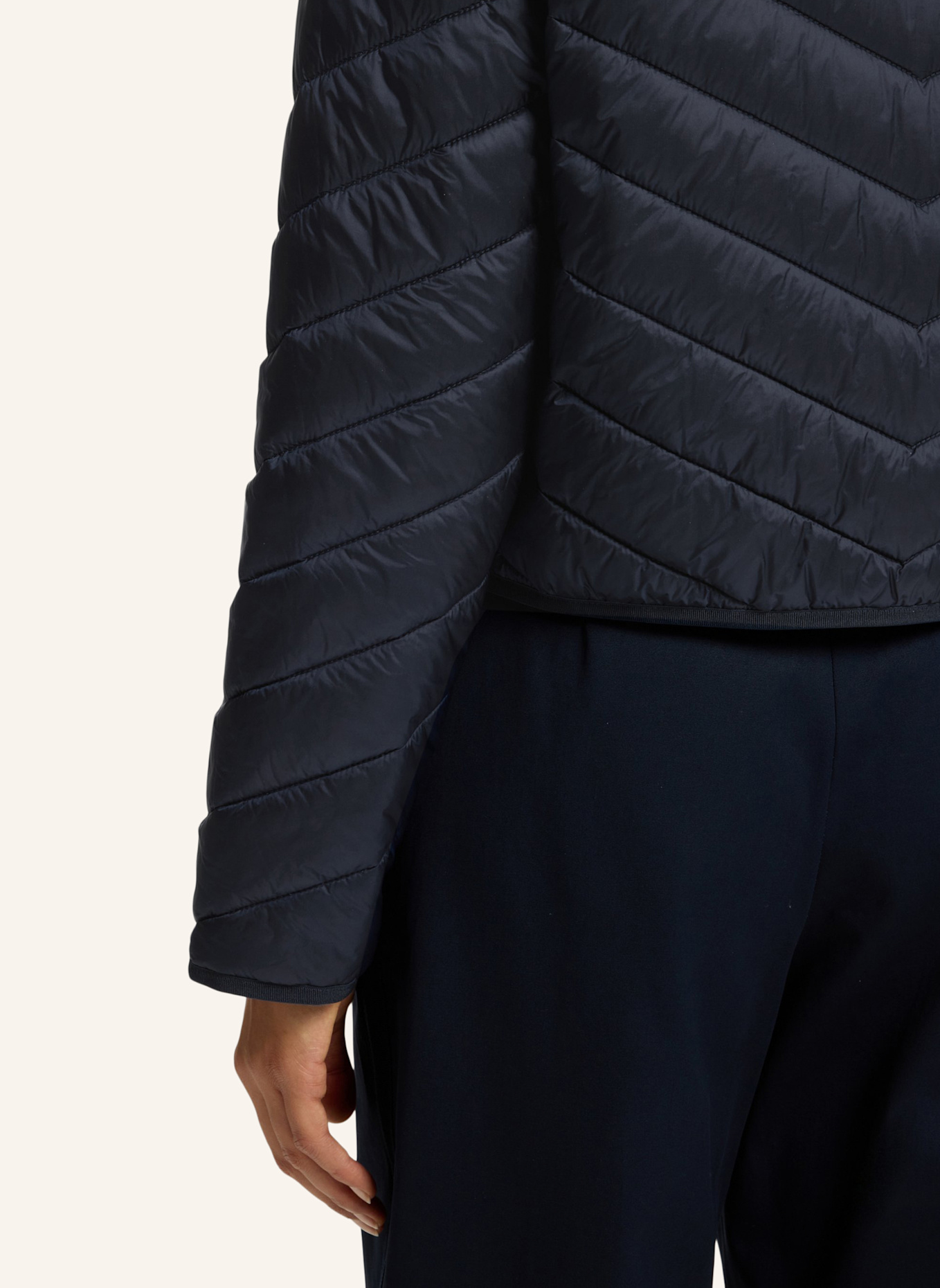 BOSS Casual Jacke PRANELLA Regular Fit: DUNKELBLAU