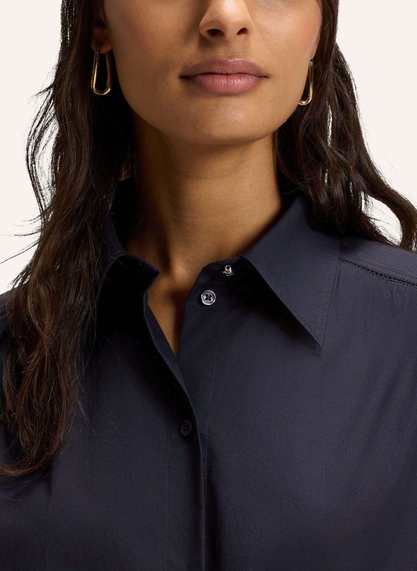 BOSS Business Kleid C_DELEGANT_2 Regular Fit: DUNKELBLAU