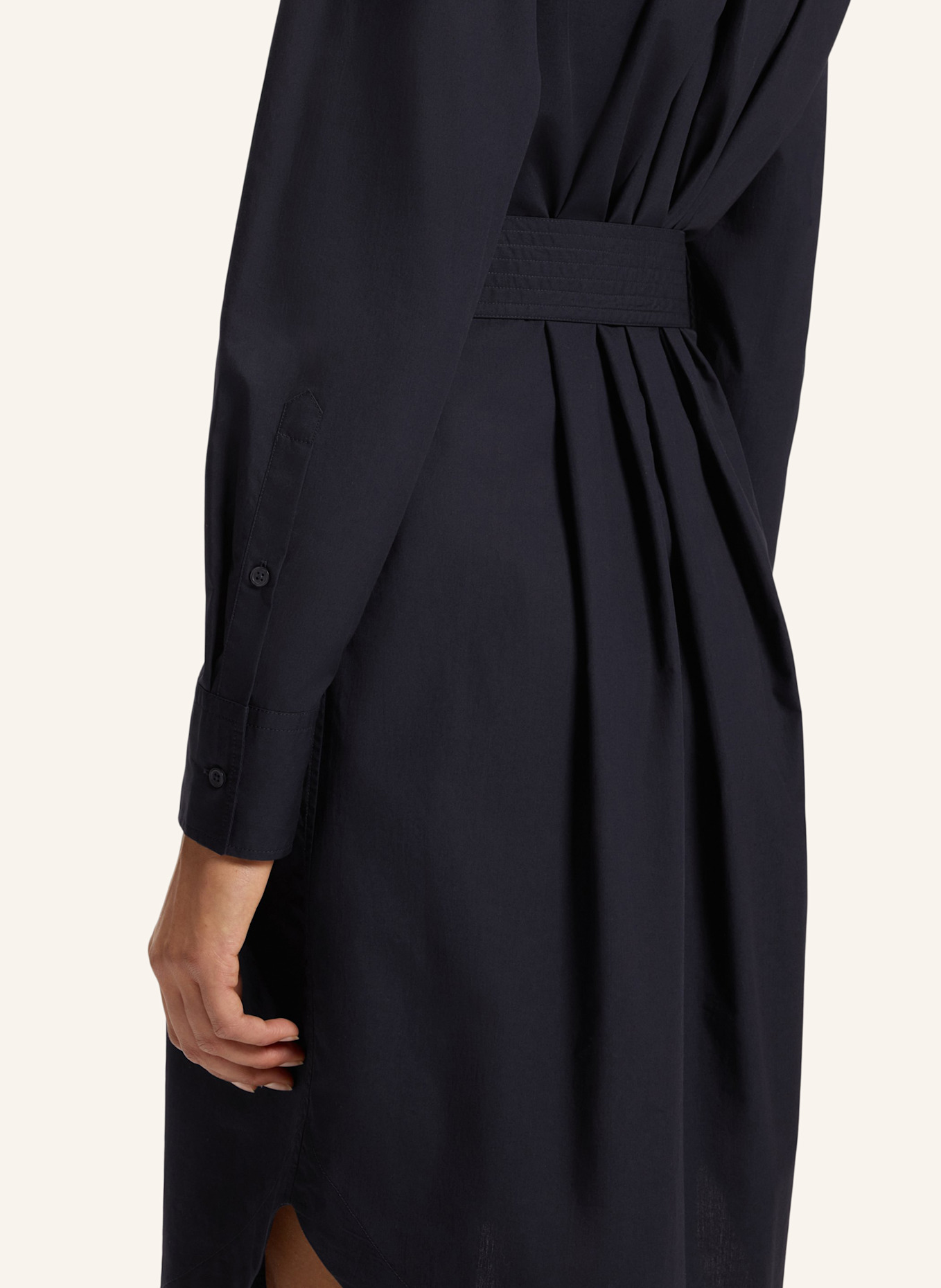 BOSS Business Kleid C_DELEGANT_2 Regular Fit: DUNKELBLAU