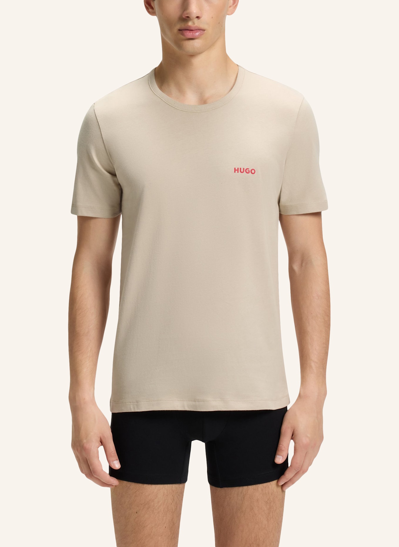 HUGO Unterwäsche Top T-SHIRT RN TRIPLET P Regular Fit: WEISS