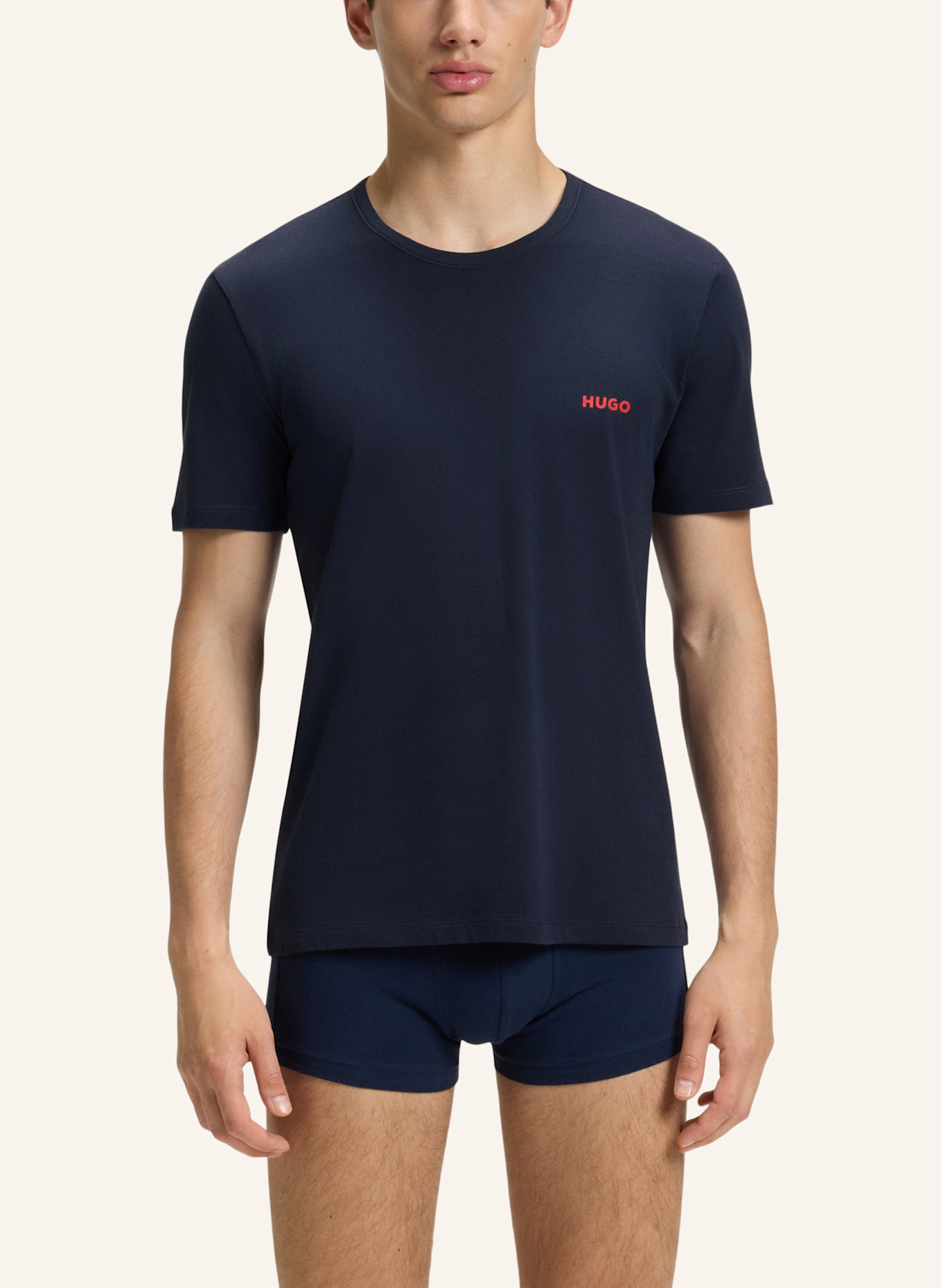 HUGO Unterwäsche Top T-SHIRT RN TRIPLET P Regular Fit: WEISS