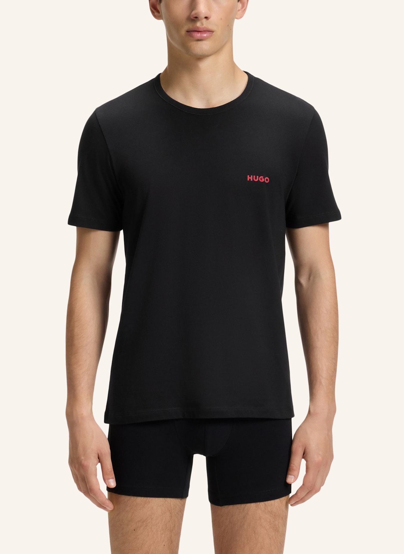 HUGO Unterwäsche Top T-SHIRT RN TRIPLET P Regular Fit: WEISS